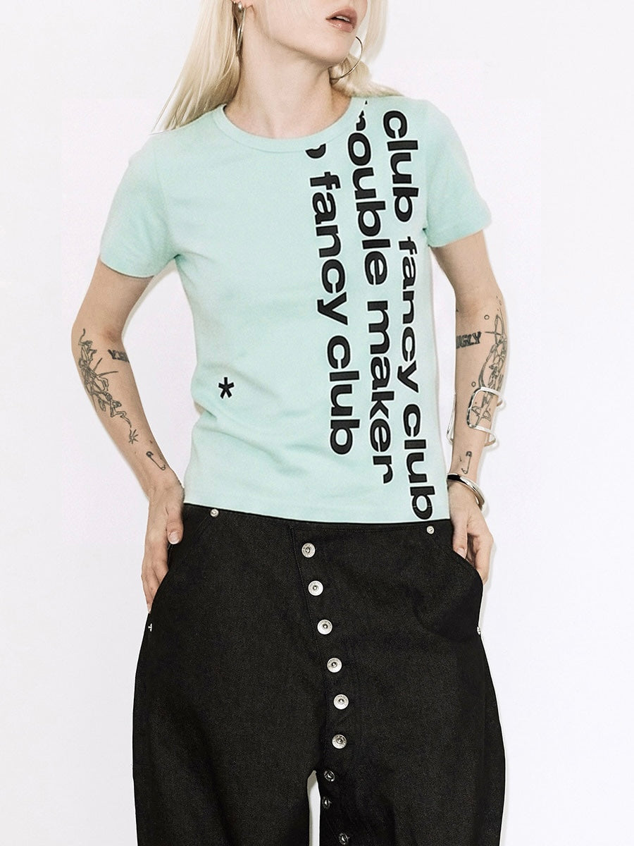 【FANCY CLUB】BAYWATCH CROP TEE