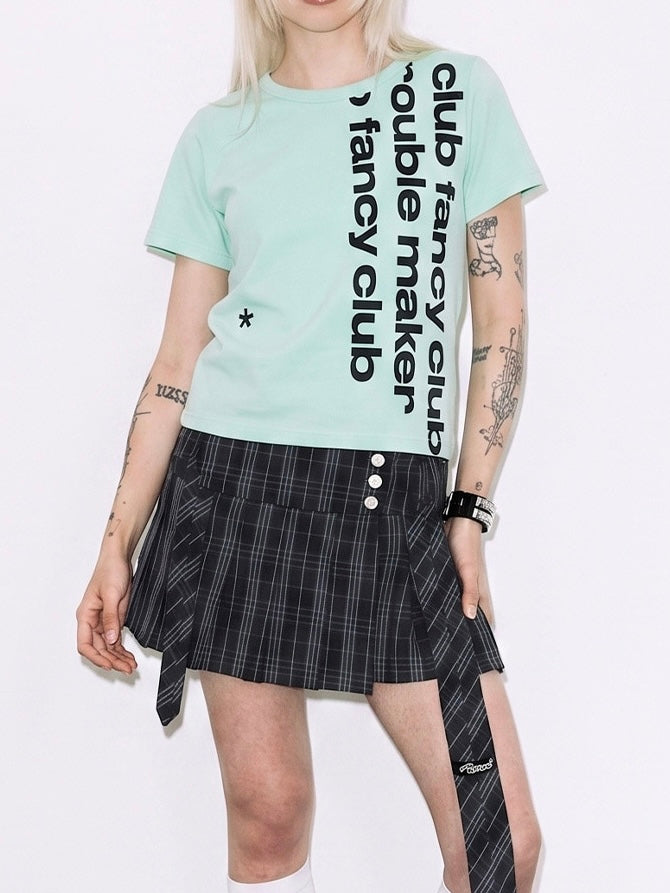 【FANCY CLUB】BAYWATCH CROP TEE