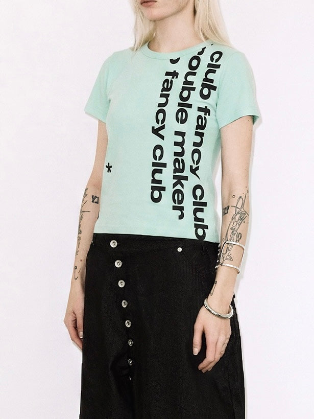 【FANCY CLUB】BAYWATCH CROP TEE