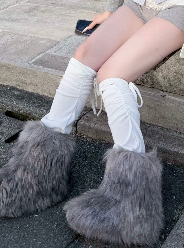 【nmtc +】ribbon legwarmer (3color)