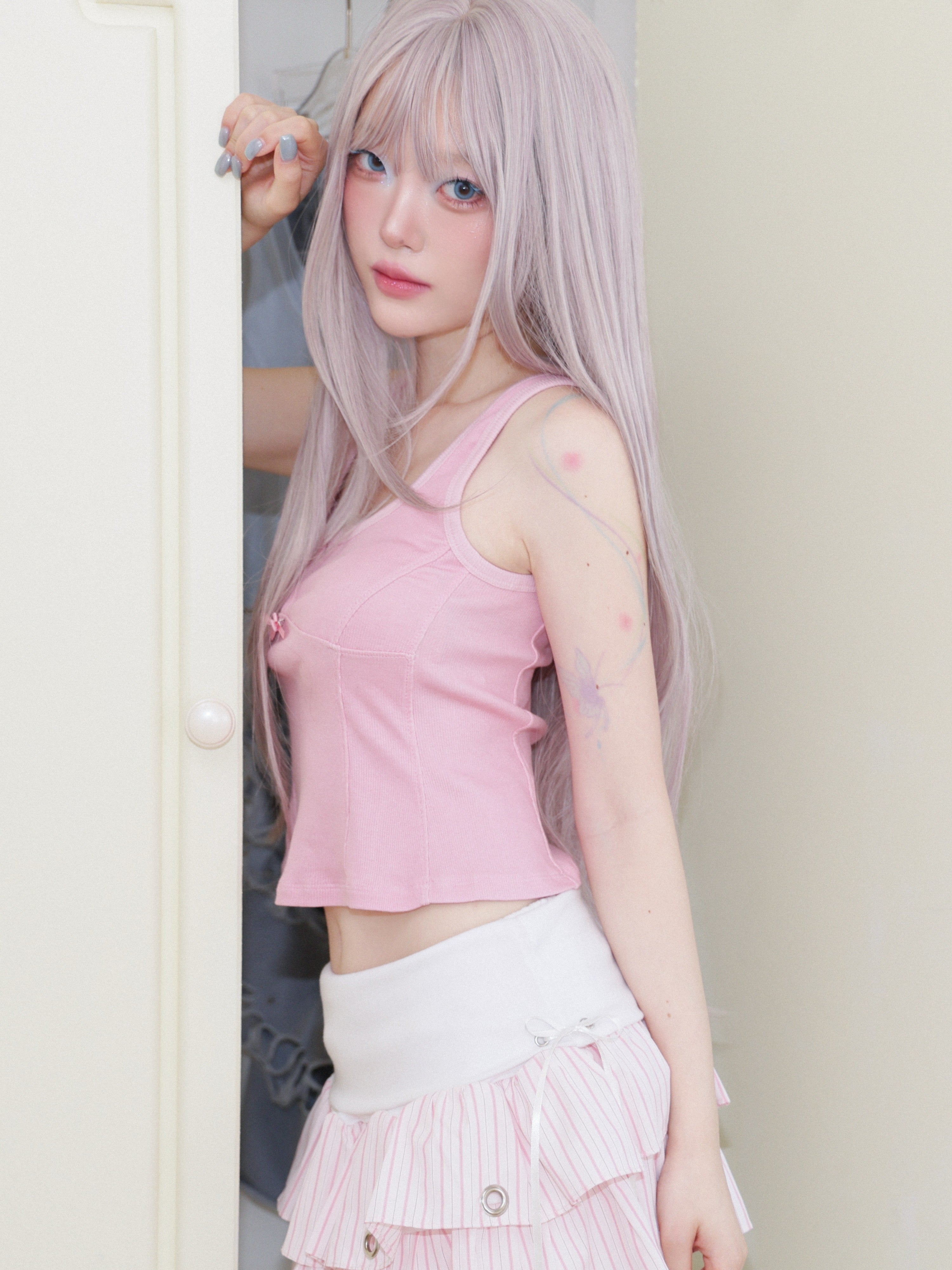 【CHERRYQUIRI】Hook Line Sleeveless