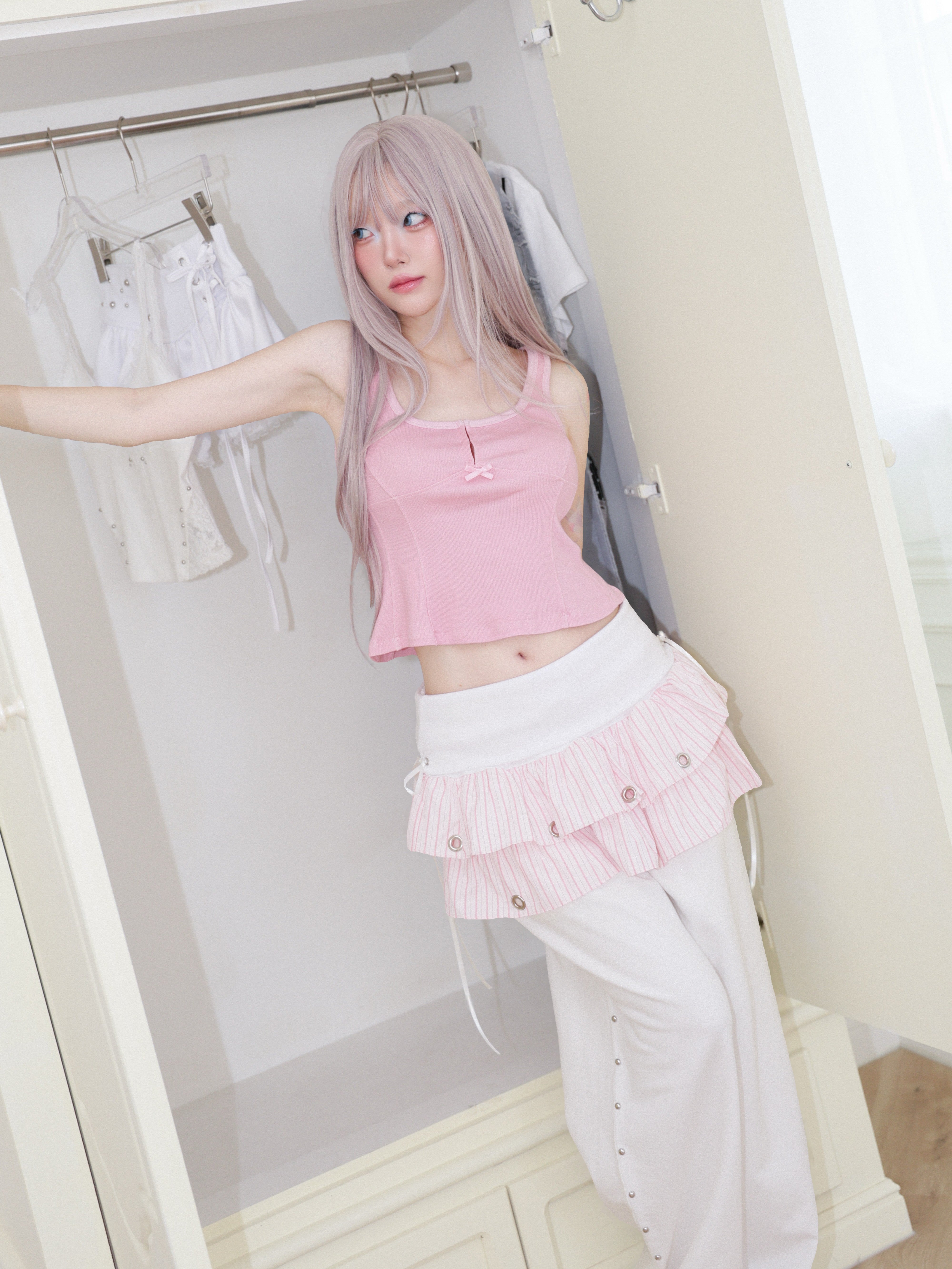【CHERRYQUIRI】Hook Line Sleeveless