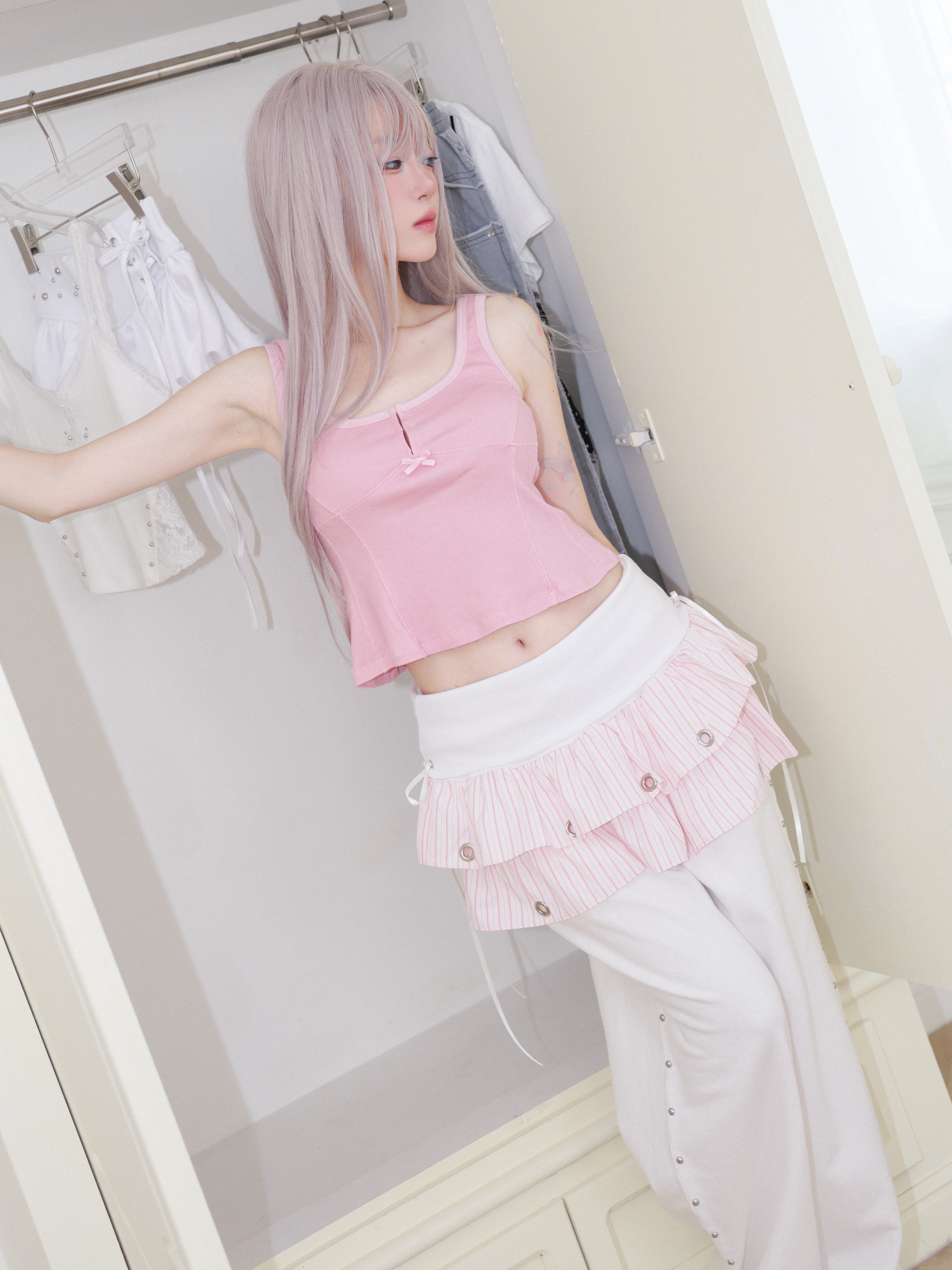 【CHERRYQUIRI】Hook Line Sleeveless
