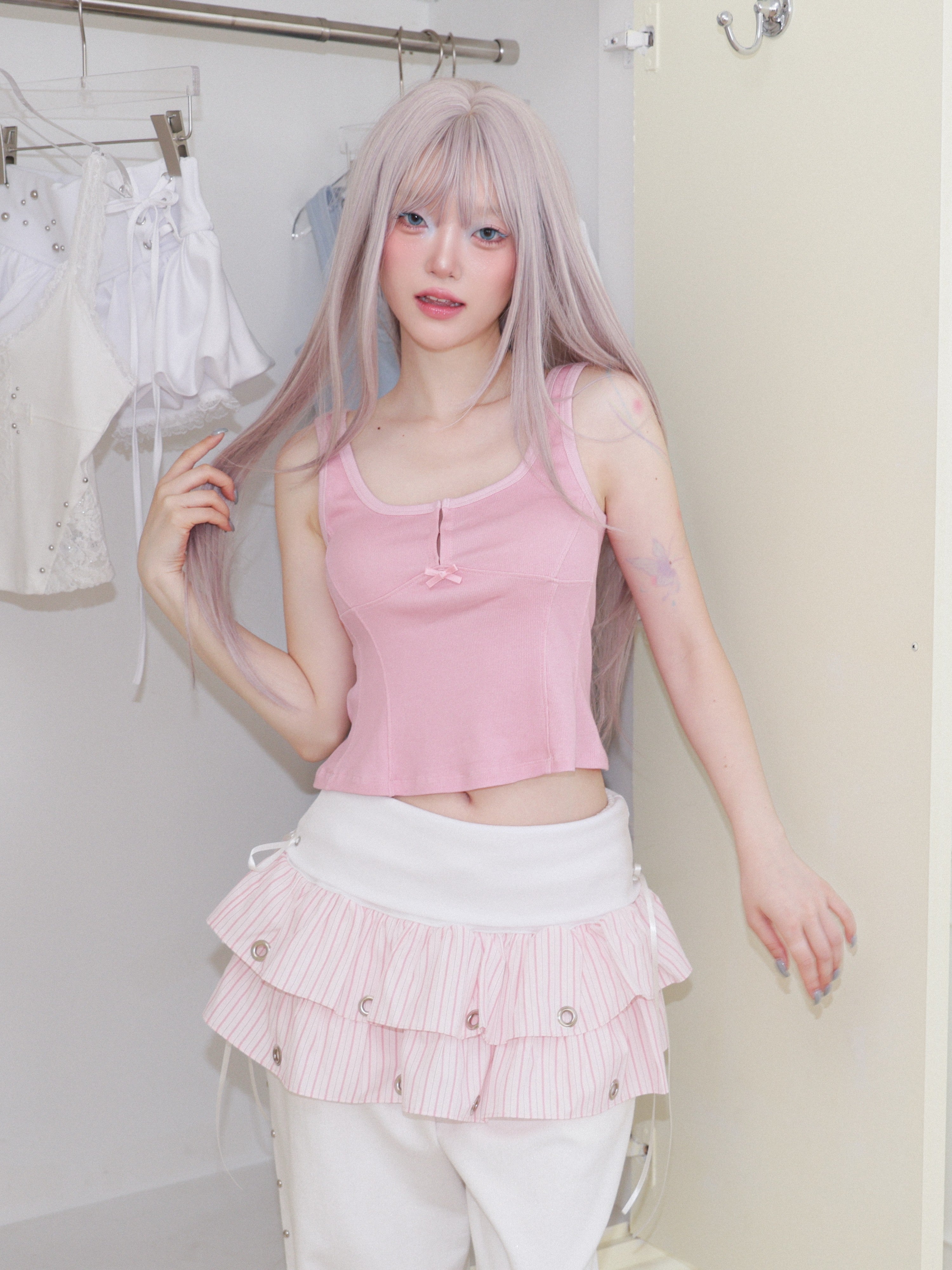 【CHERRYQUIRI】Hook Line Sleeveless