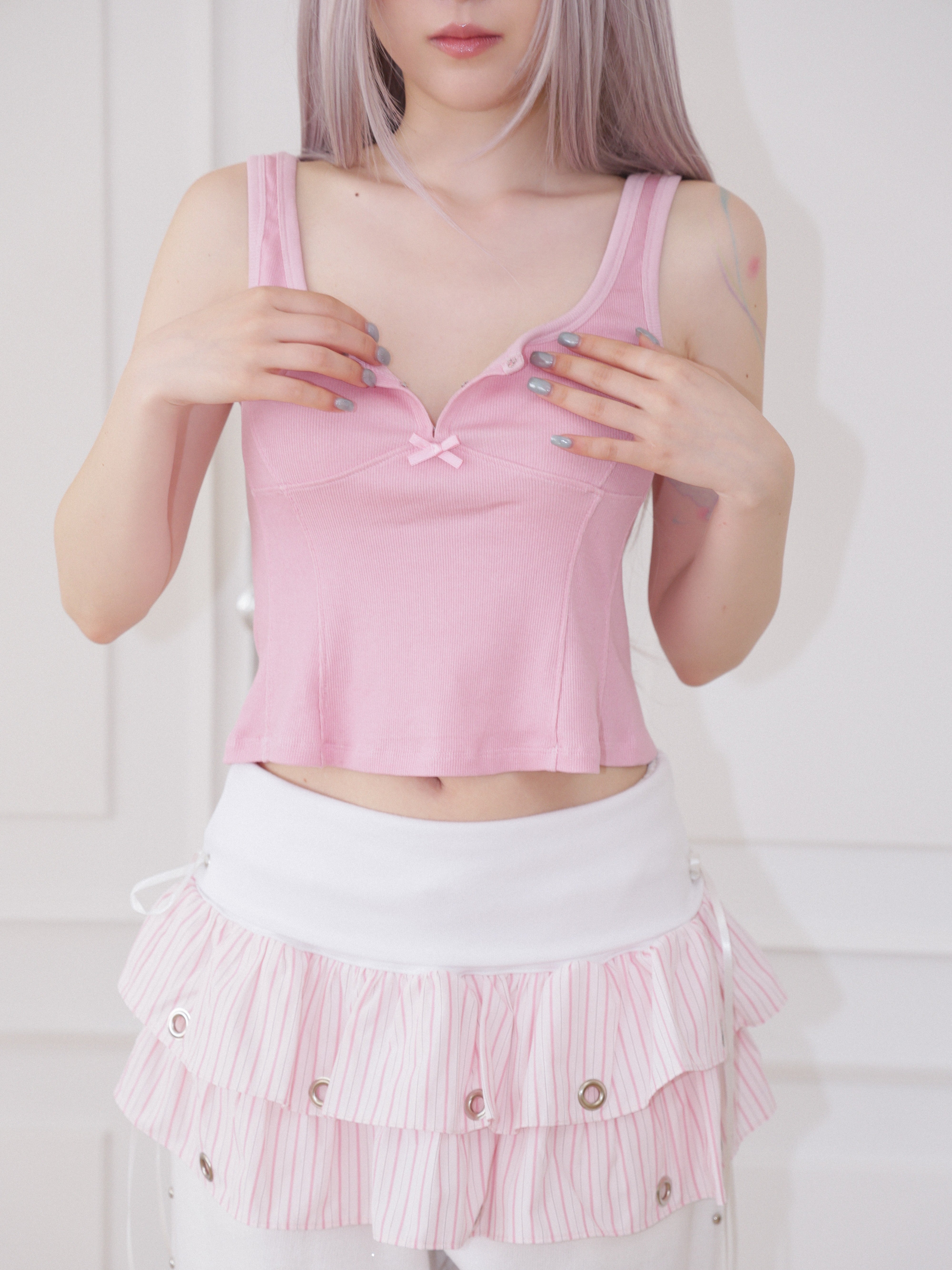 【CHERRYQUIRI】Hook Line Sleeveless