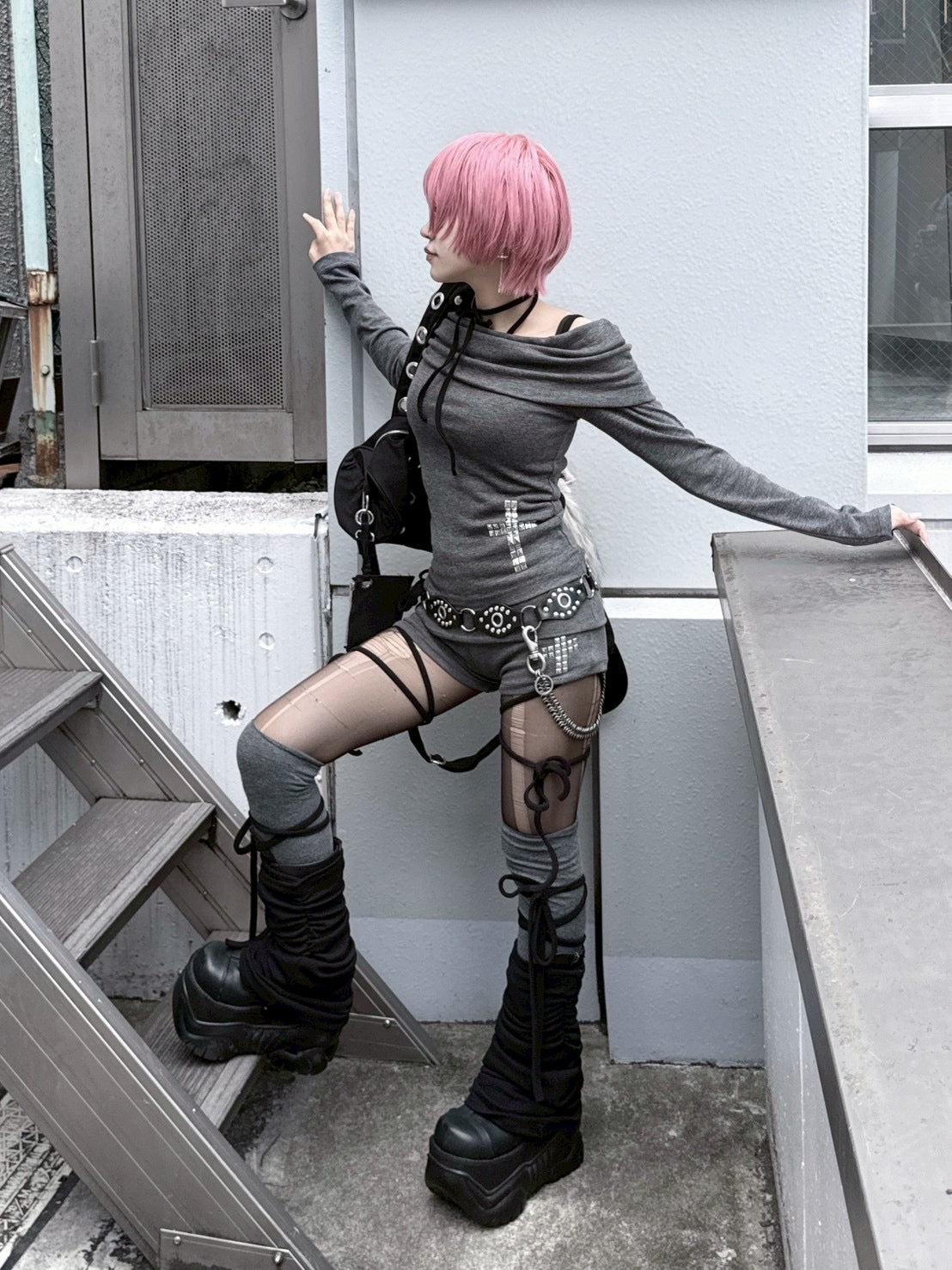 【nmtc +】ribbon legwarmer (3color)