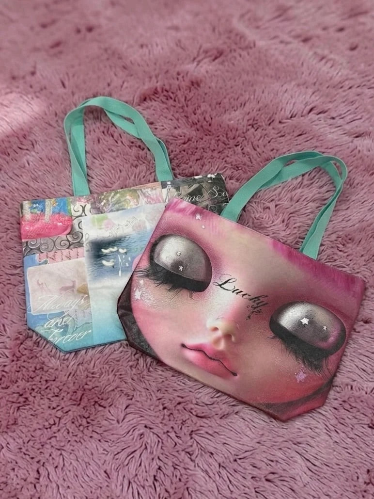 国際配送【Never mind the XU】graphic tote bag