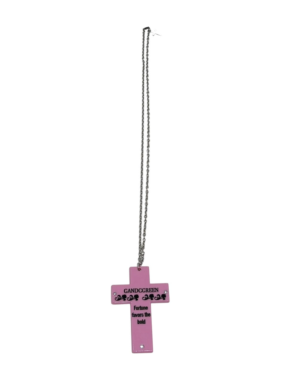 【Never mind the XU】cross fortune necklace (3color)