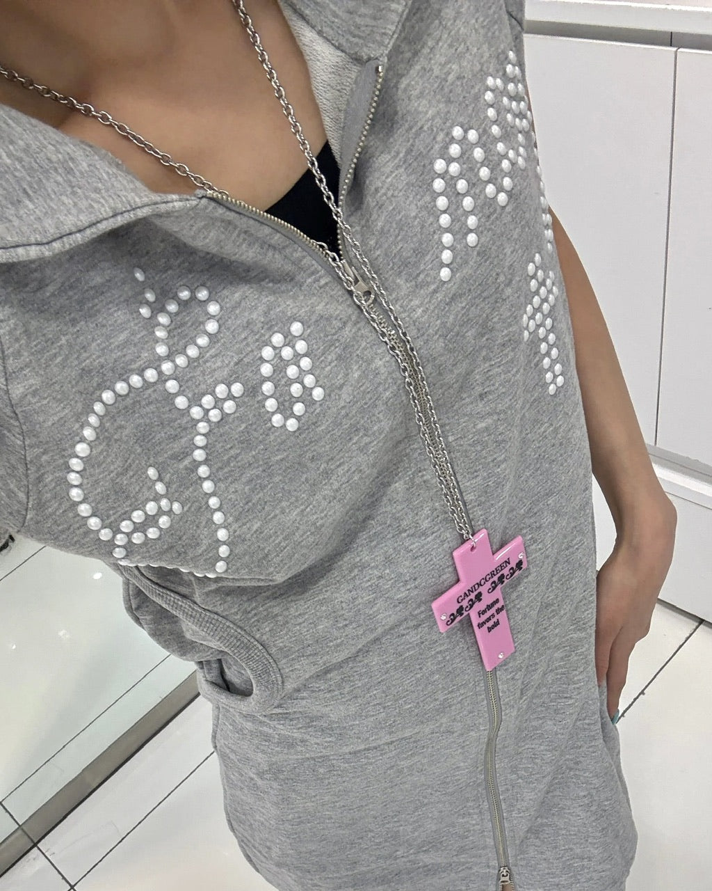 【Never mind the XU】cross fortune necklace (3color)
