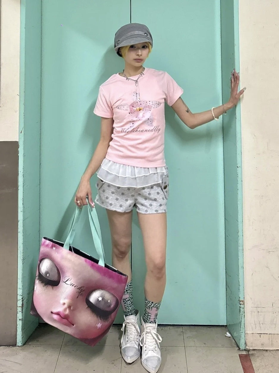 国際配送【Never mind the XU】graphic tote bag 2