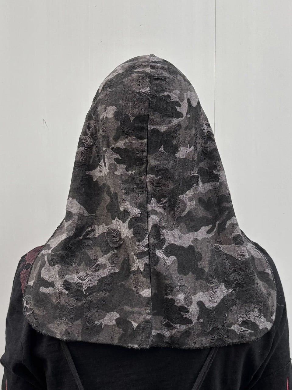 国際配送【Never mind the XU】damage camouflage balaclava