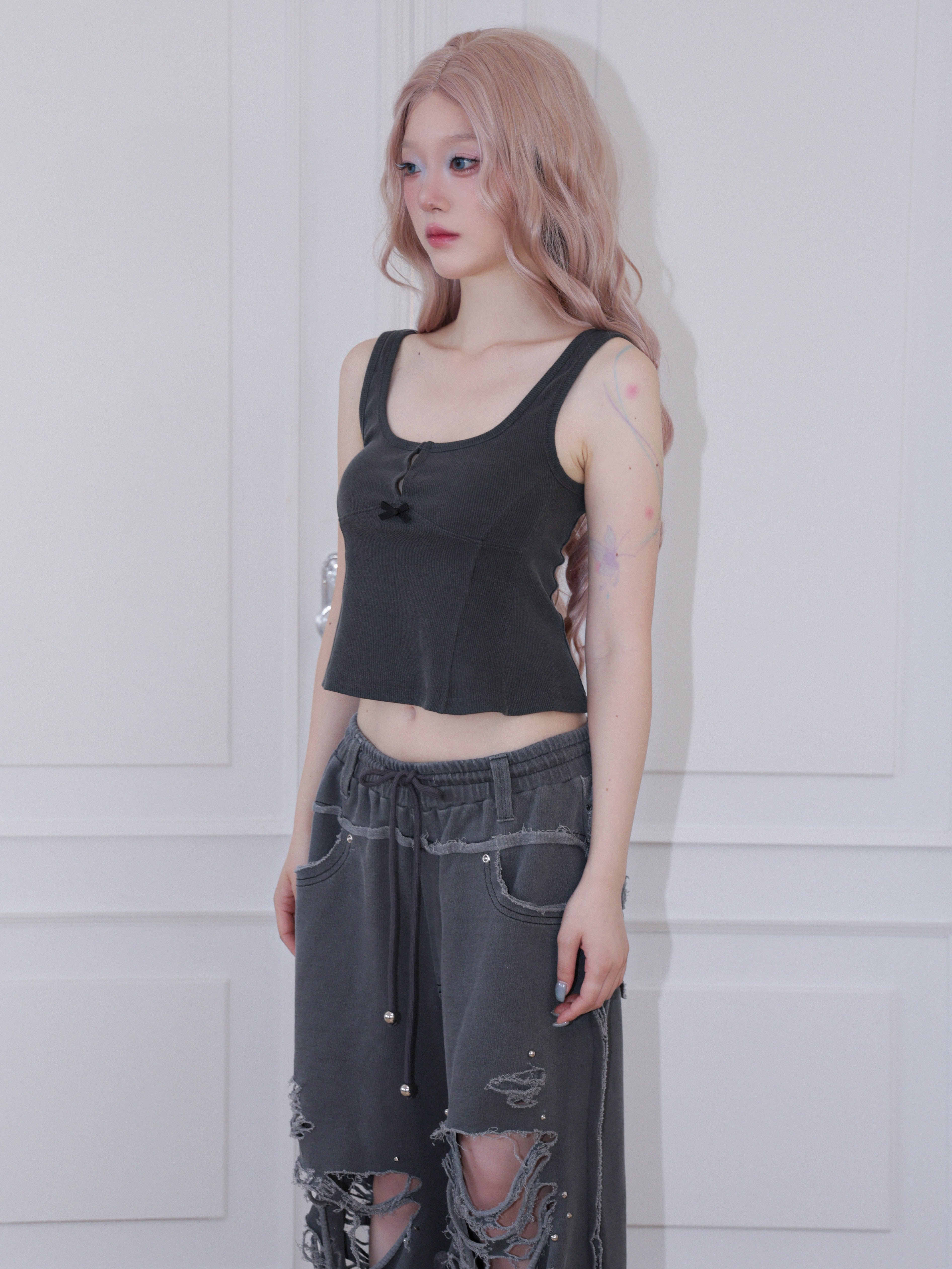 【CHERRYQUIRI】Hook Line Sleeveless