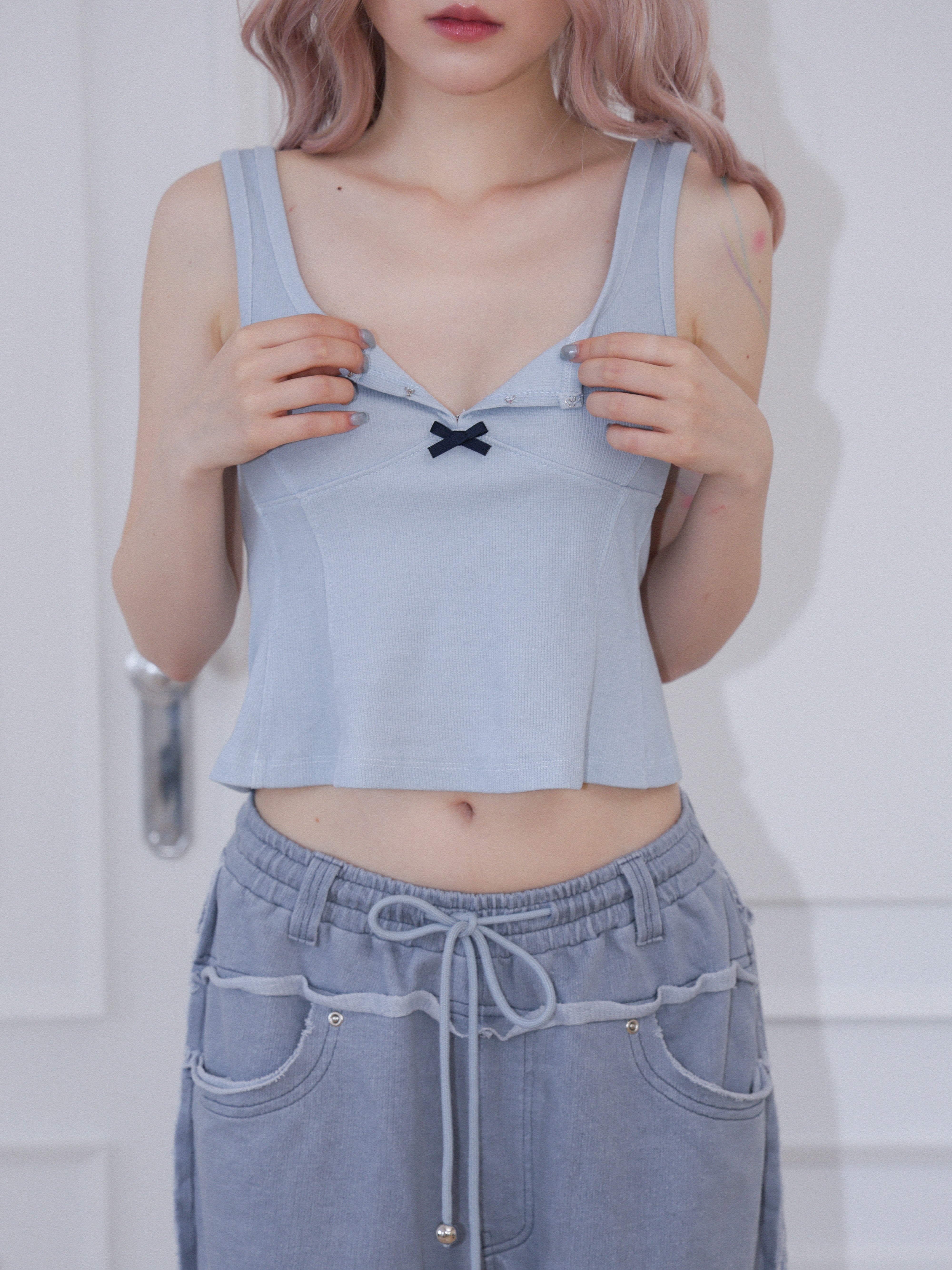 【CHERRYQUIRI】Hook Line Sleeveless