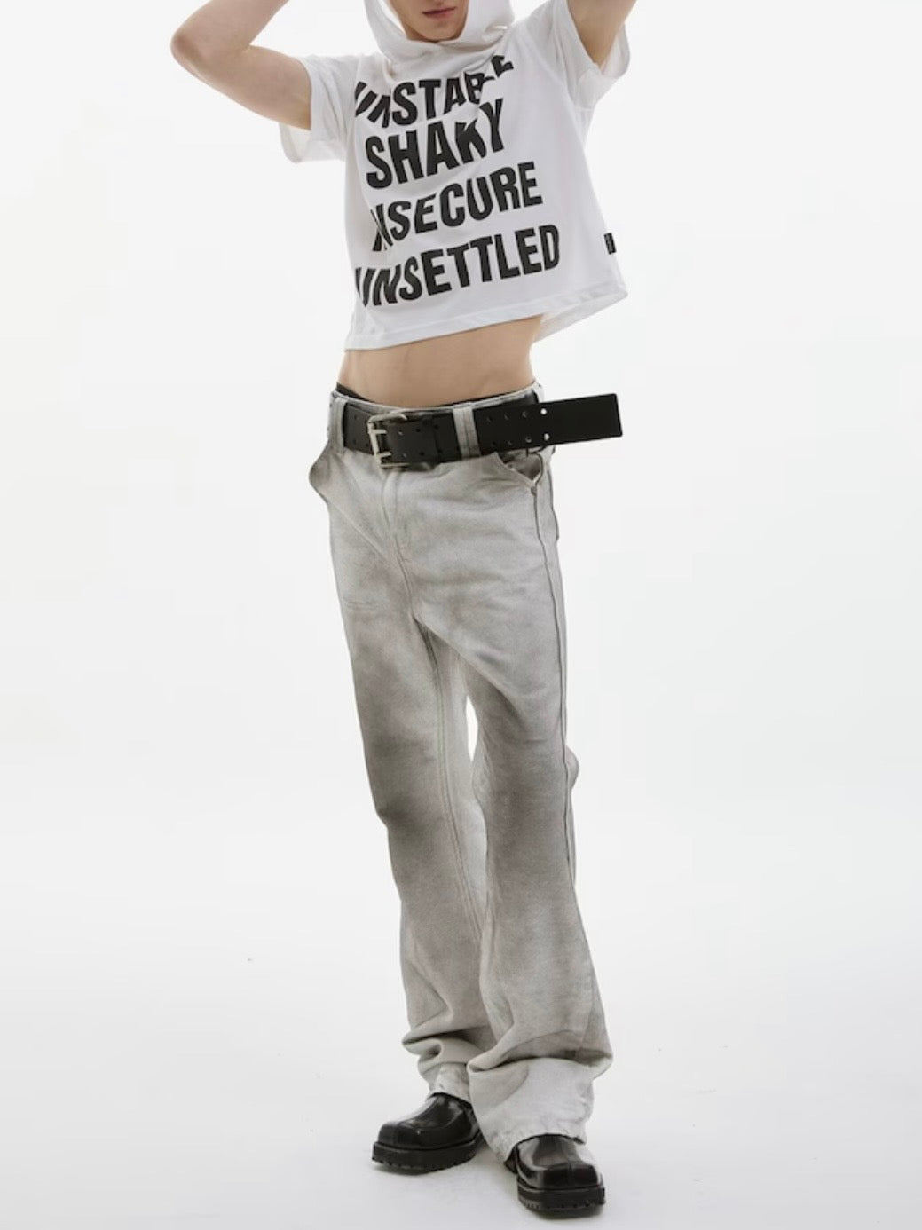 【ESC STUDIO】attractive bootcut jeans/ 【イーエスシーステュディオ】アトラクティブブーツカットデニムパンツ