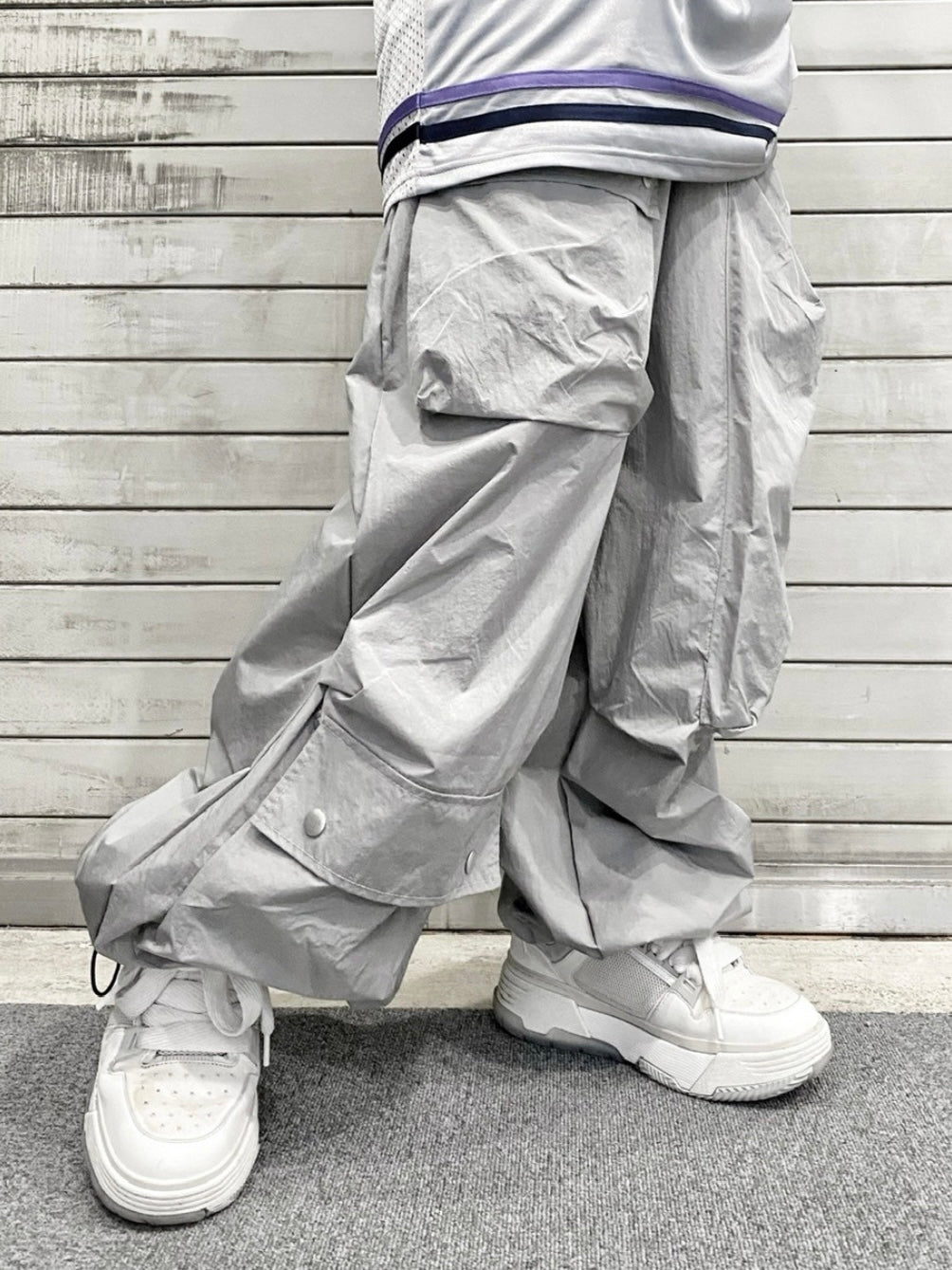 Never mind the XU】high pocket cargo pants (2color) – PRESSING WEB