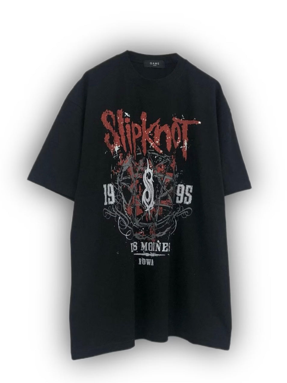 受注制【Never mind the XU】Slipknot band tee 2 (2color) – PRESSING