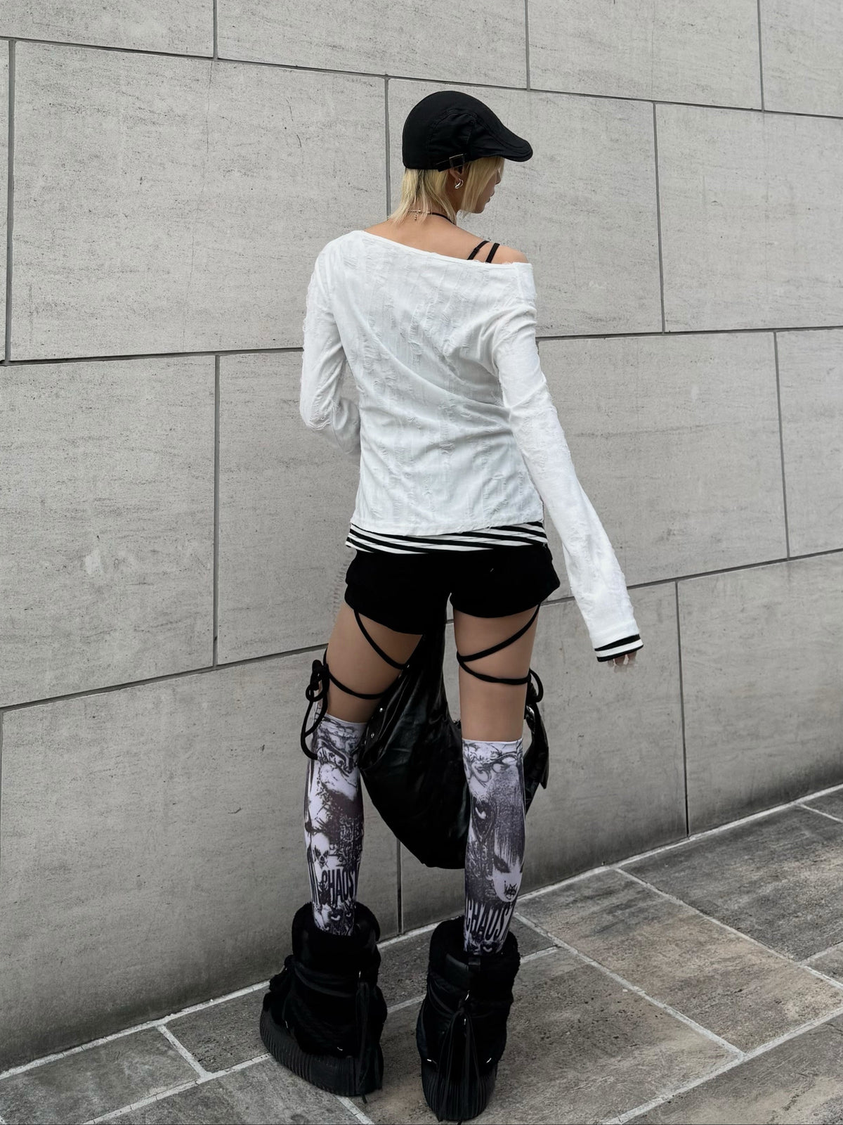 【Never mind the XU】cargo short pants (2color)
