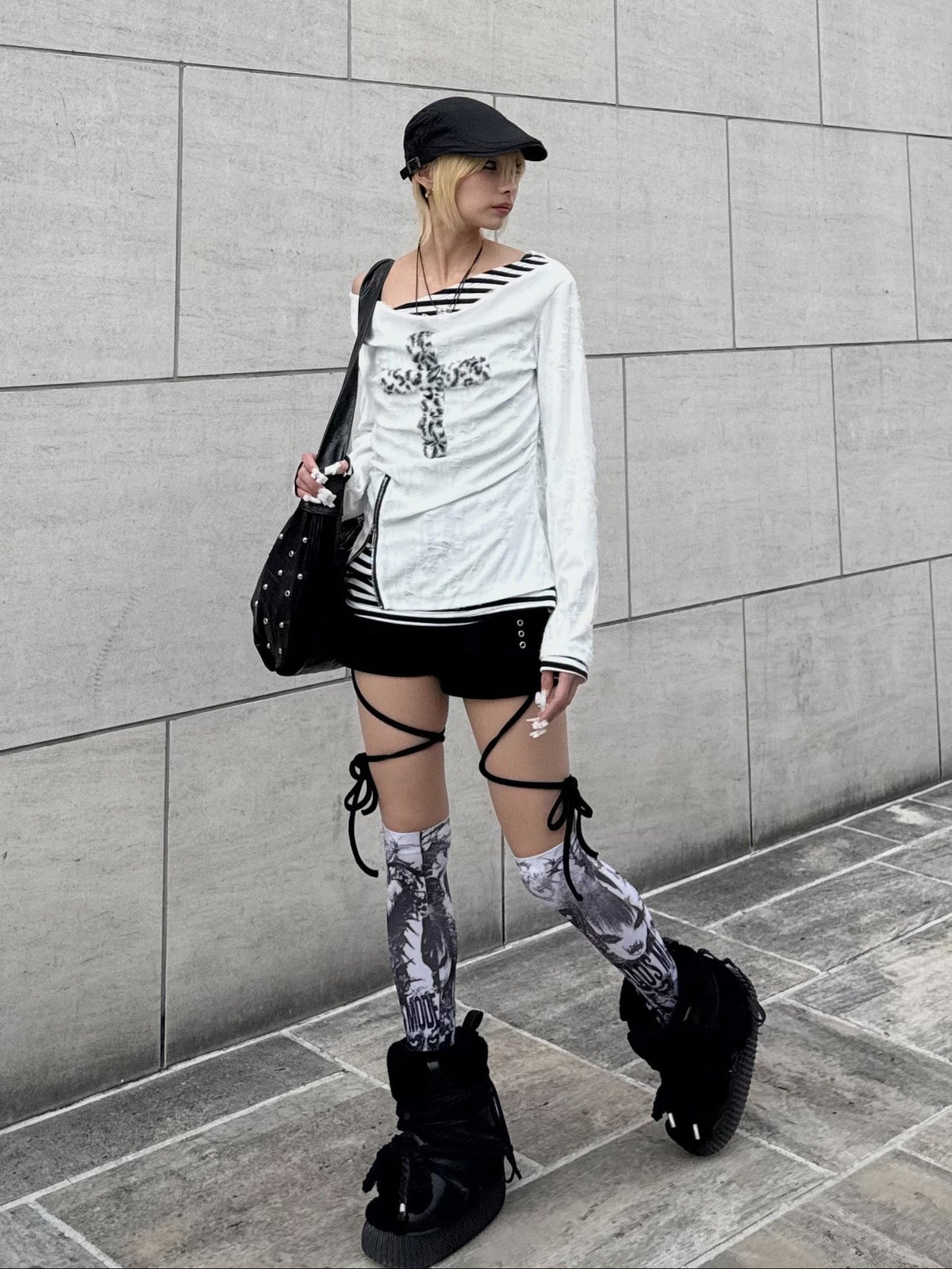【Never mind the XU】cargo short pants (2color)