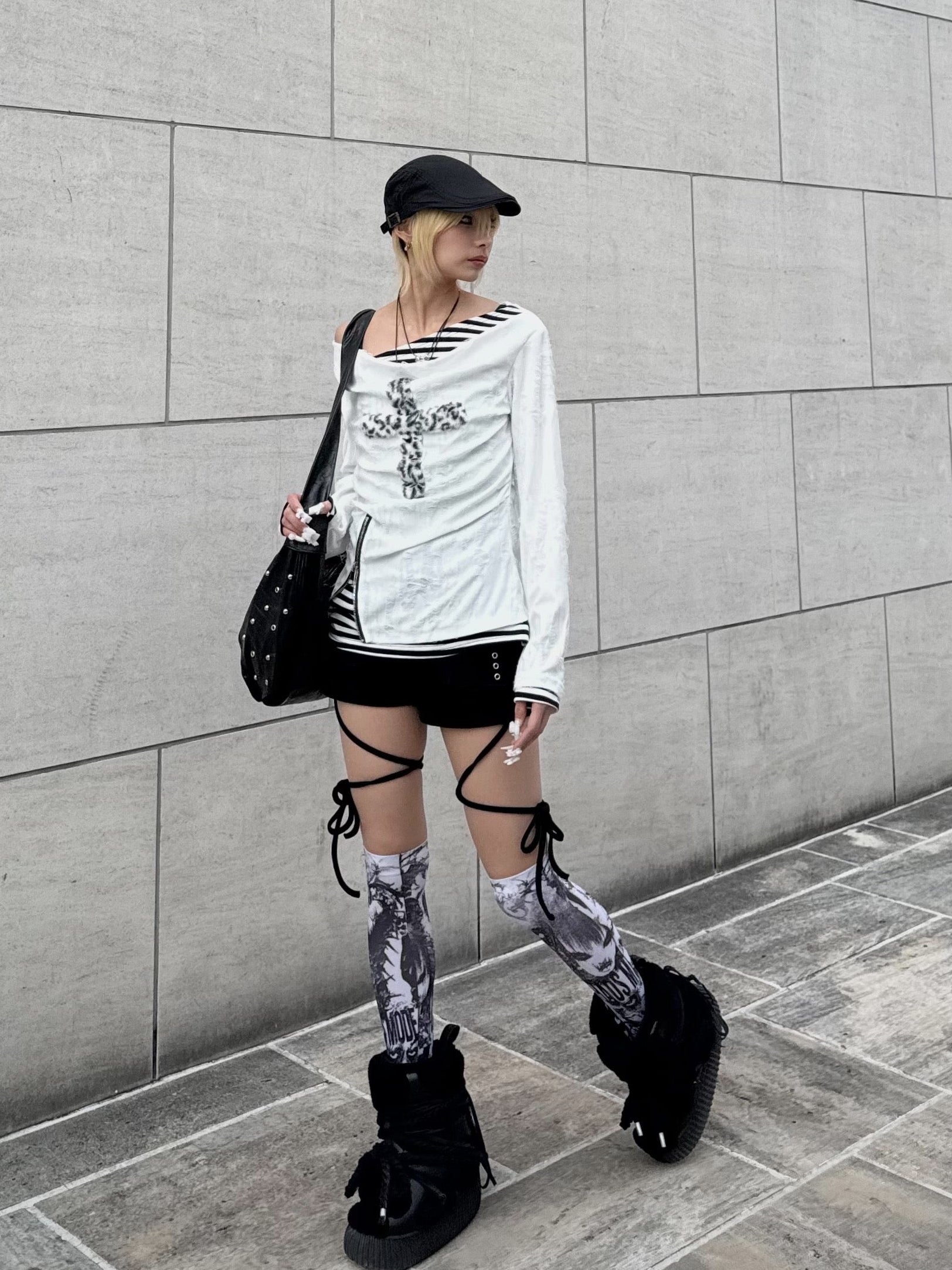 受注制【Never mind the XU】cargo short pants (2color)