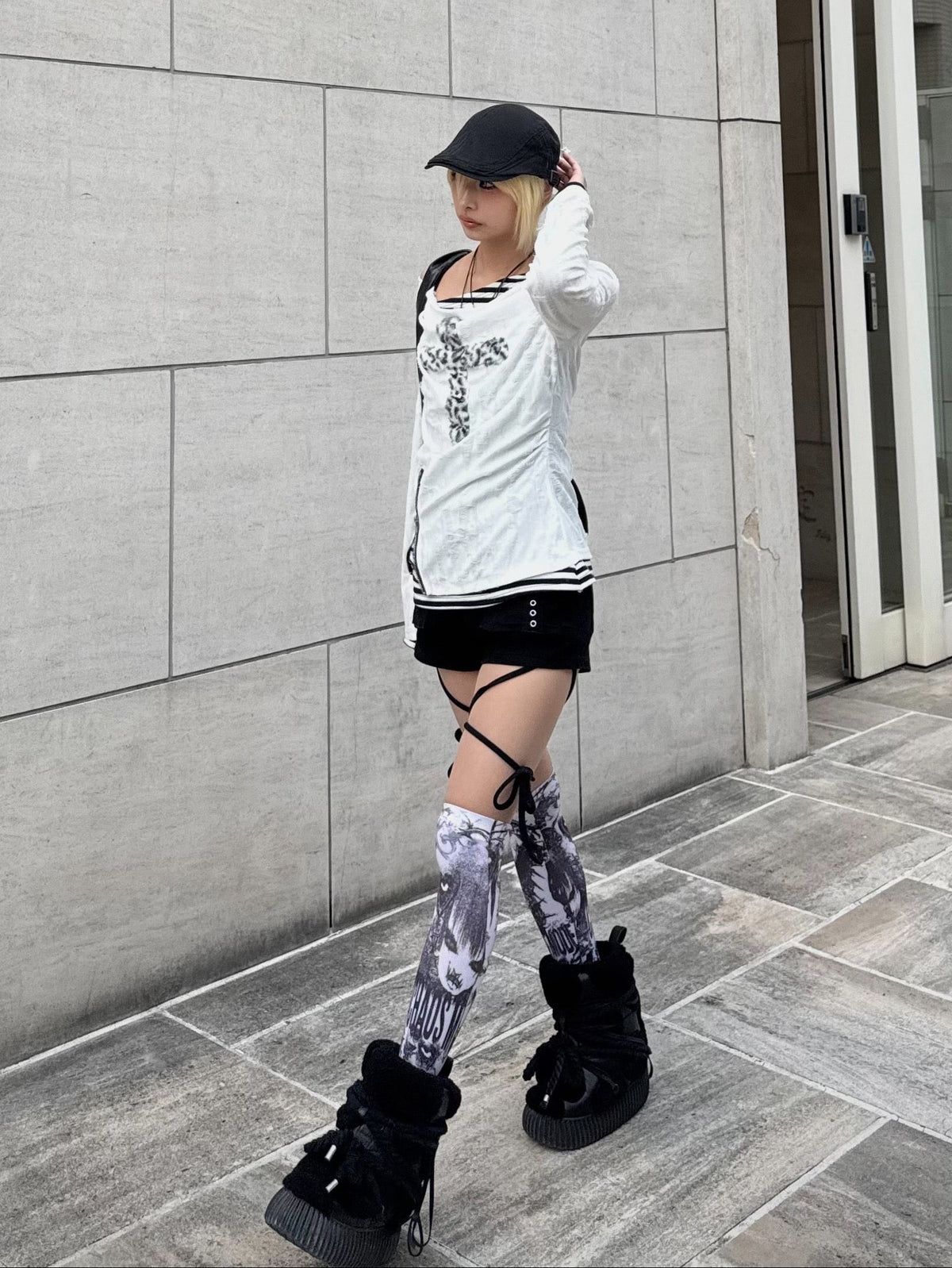 【Never mind the XU】cargo short pants (2color)