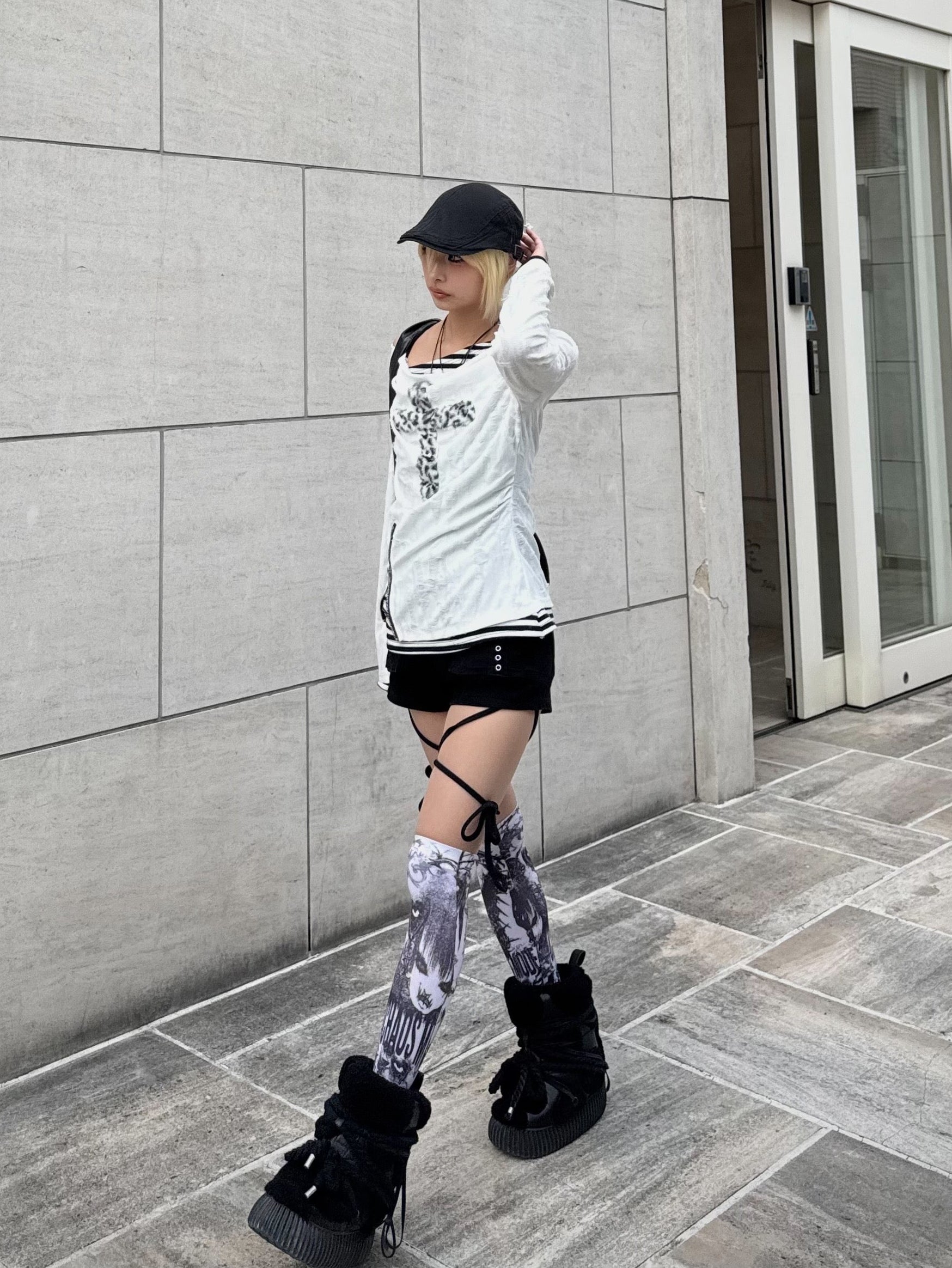 受注制【Never mind the XU】cargo short pants (2color)