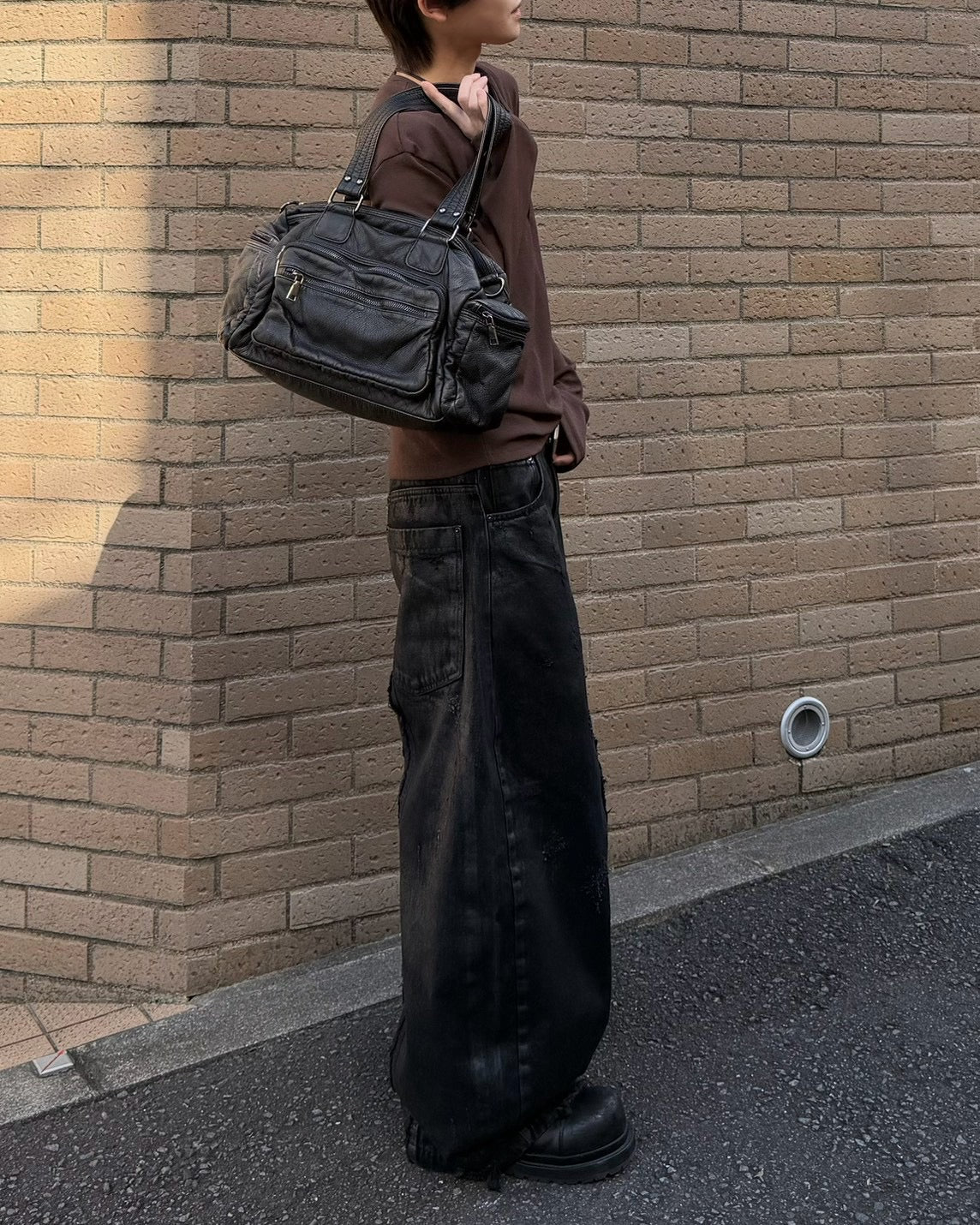 受注制【OaKS】multi pocket vintage bag
