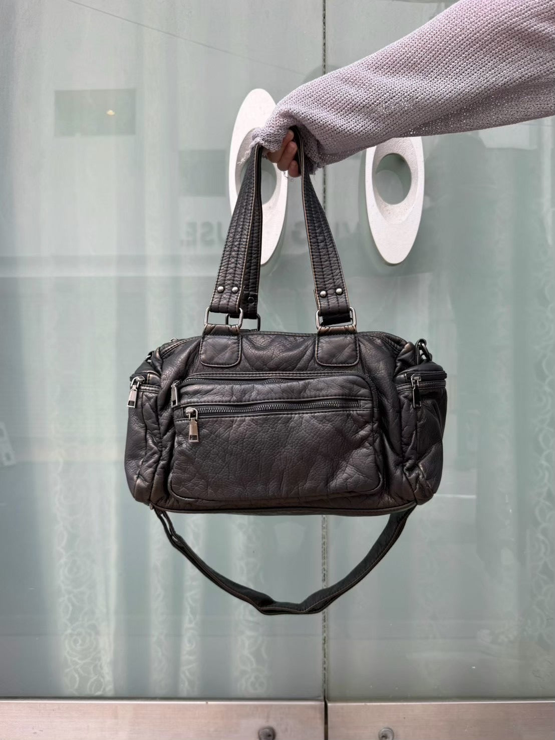 受注制【OaKS】multi pocket vintage bag