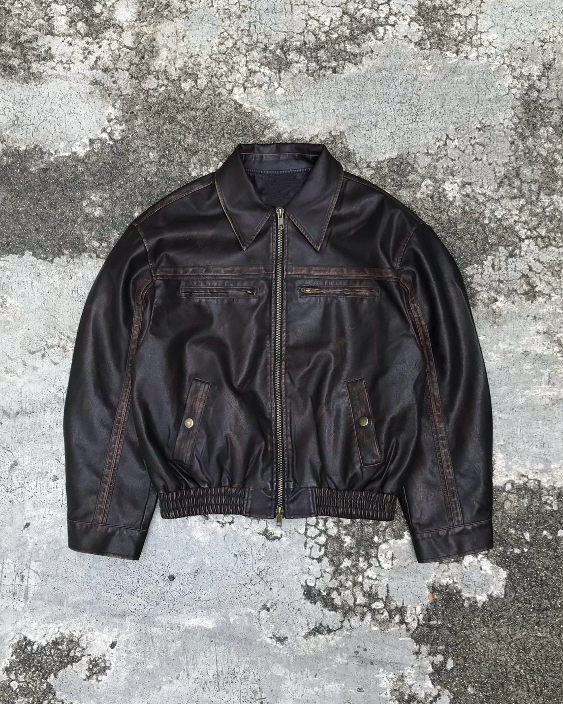 受注制【OaKS】washed coating jacket (2color)