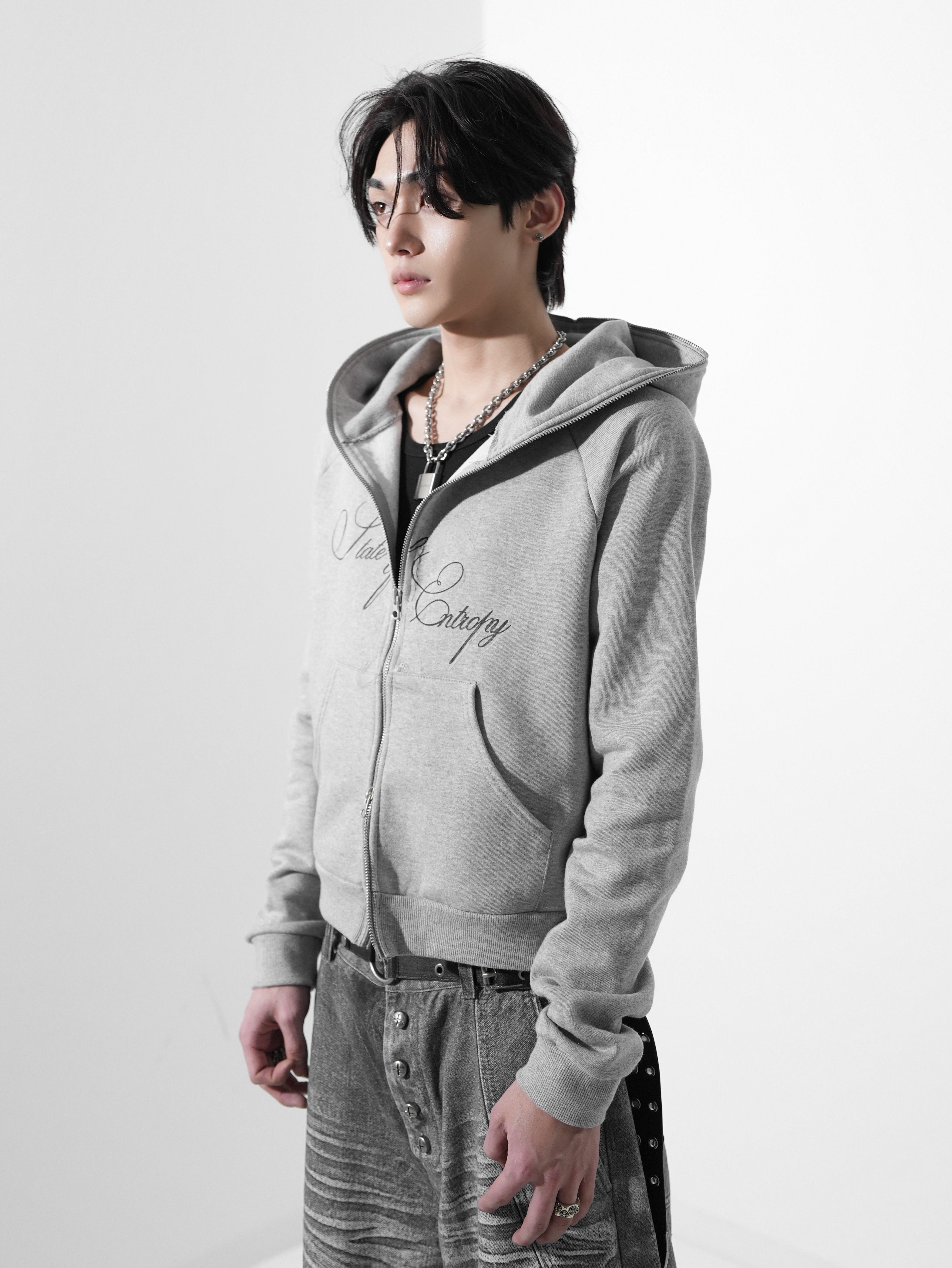 【Rosen Kreuz】GUILTY CROSS SLIM ZIP UP HOODIE