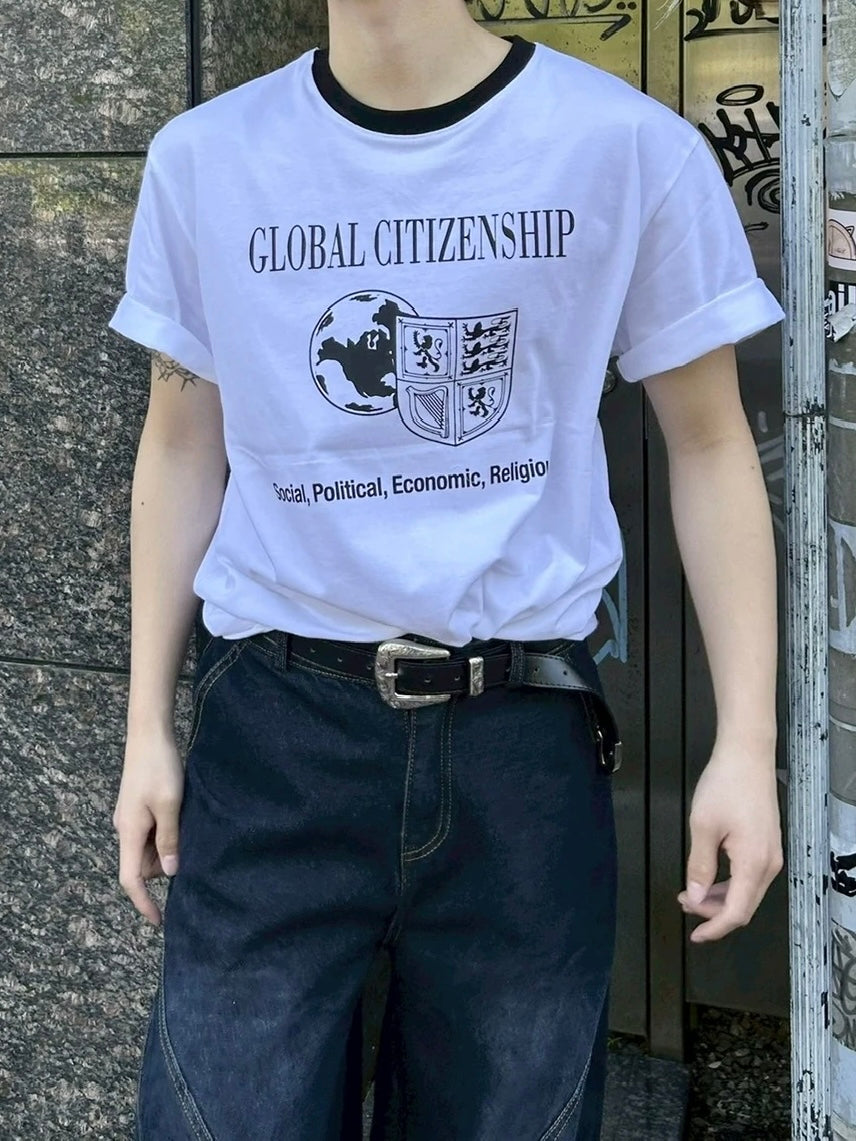 受注制【youll】global linger tee (2color)