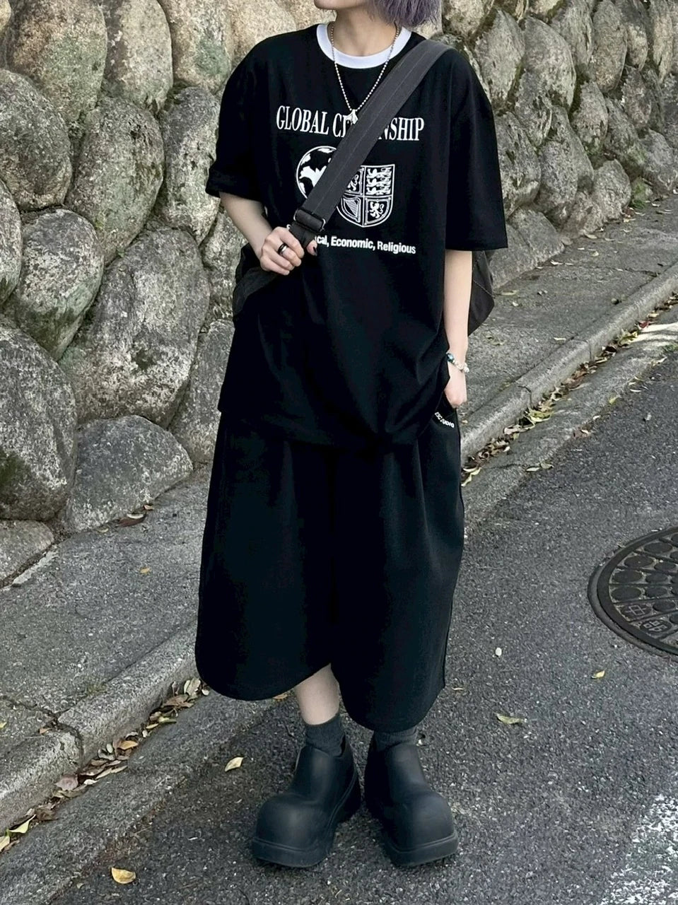 受注制【youll】global linger tee (2color)