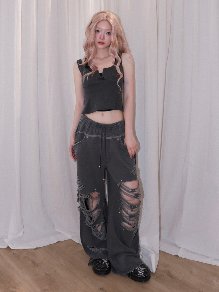 【CHERRYQUIRI】Hook Line Sleeveless