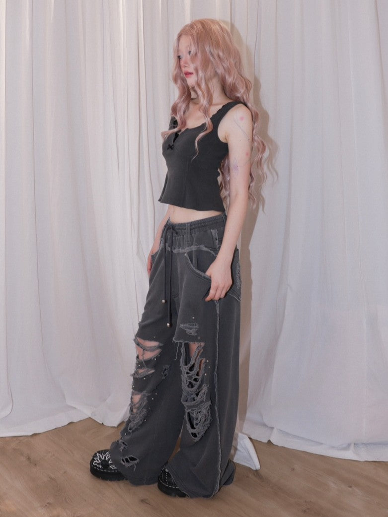【CHERRYQUIRI】Hook Line Sleeveless