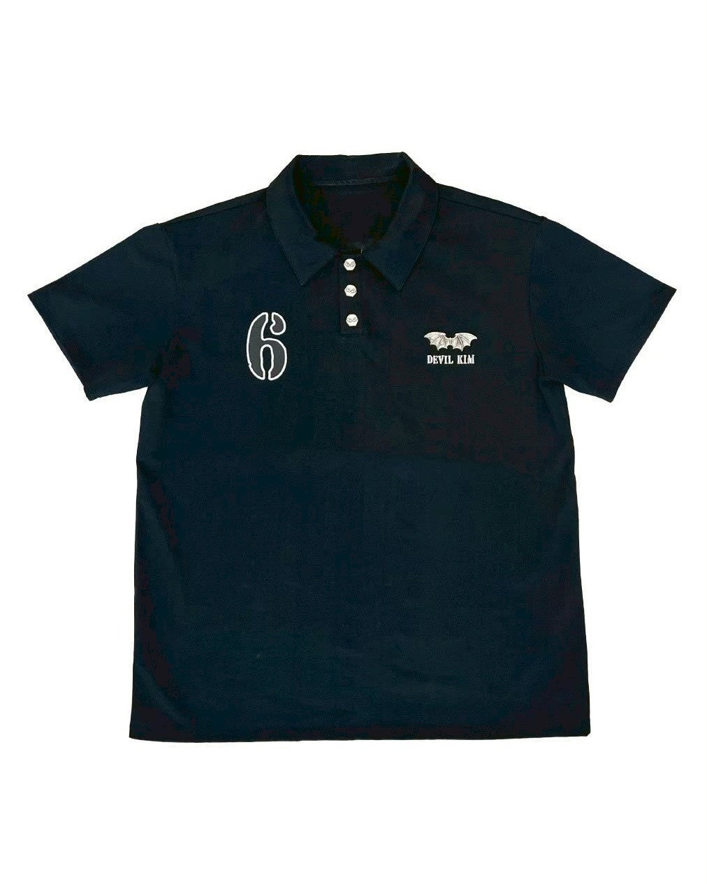 【DEVIL KIM】NUMBER 6 POLO SHIRT