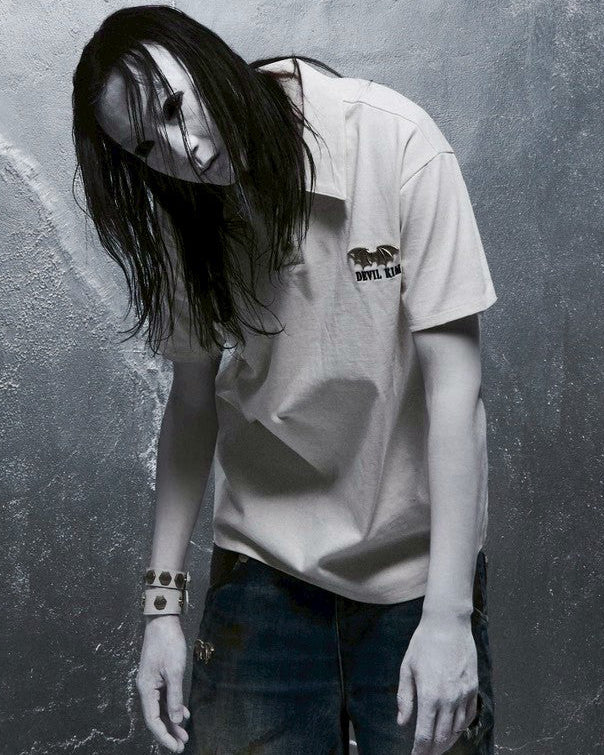 【DEVIL KIM】NUMBER 6 POLO SHIRT