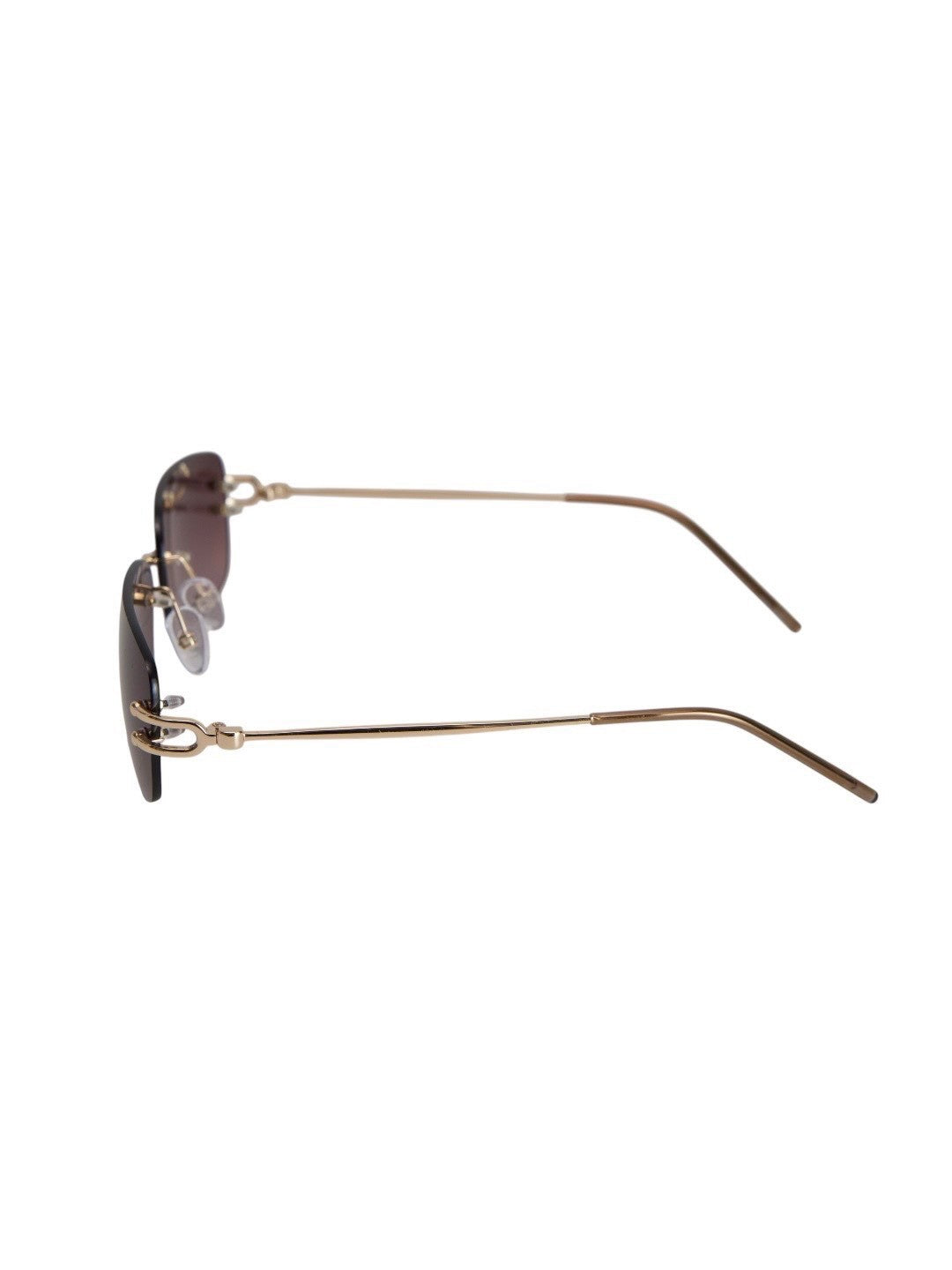 受注制【Chikashitsu +】rimless sunglasses 2 (3color)