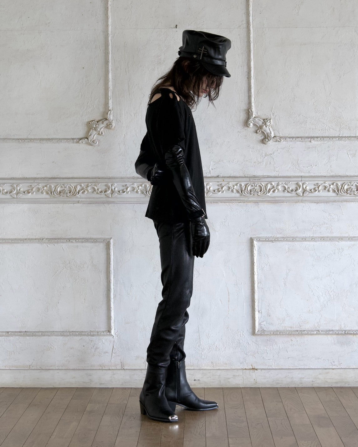 【YIKAI LABORATORY】Lorraine cross symbol t-shirt