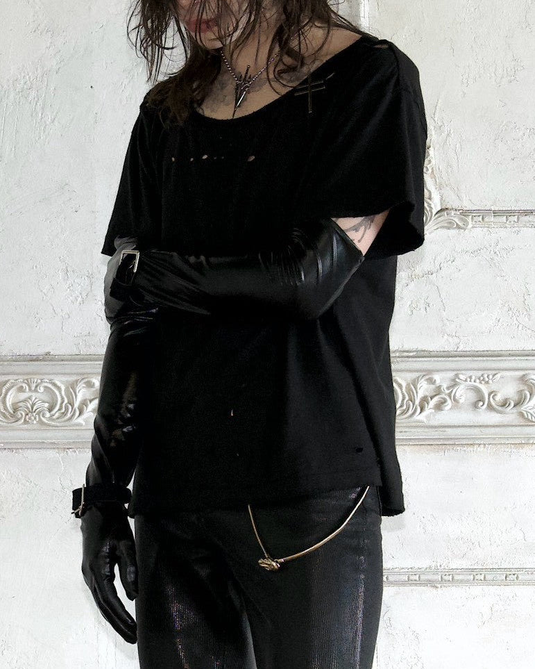 【YIKAI LABORATORY】Lorraine cross symbol t-shirt