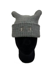 【E RIN AI E】EE EMBLEM HORN BEANIE