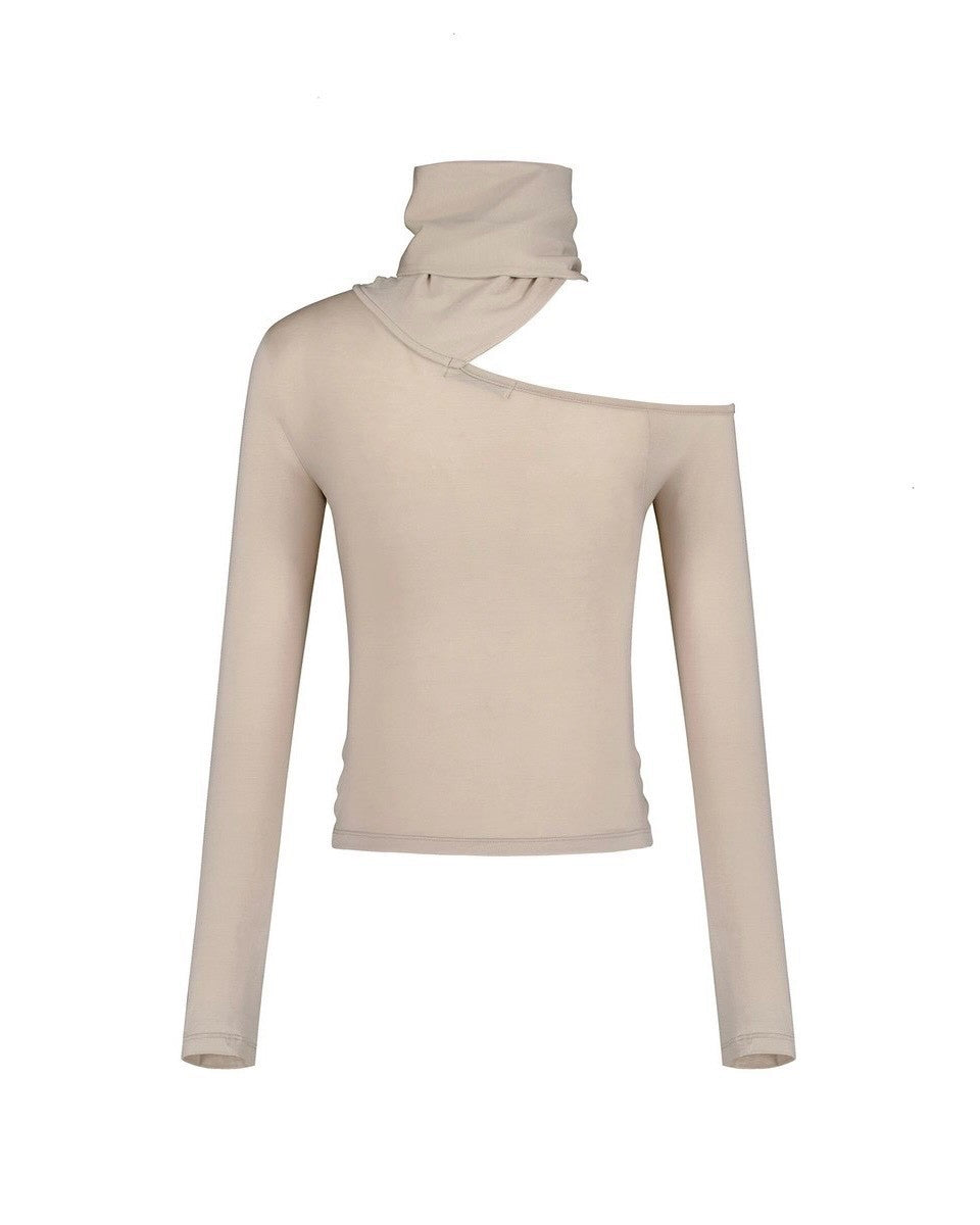 【ROCK CAKE】Scarf Drape Top