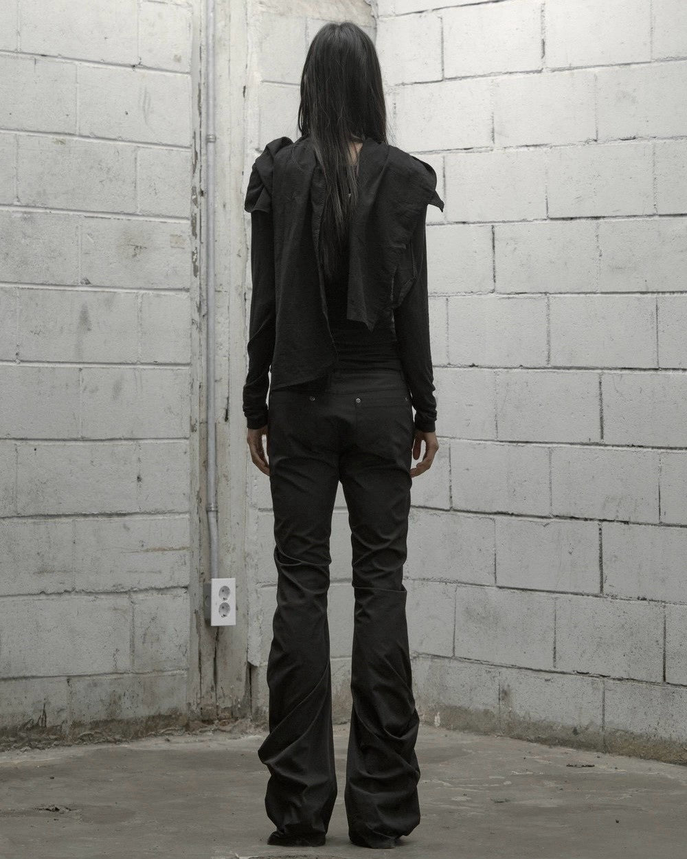 【ROCK CAKE】Zip Pocket Shirring Pants