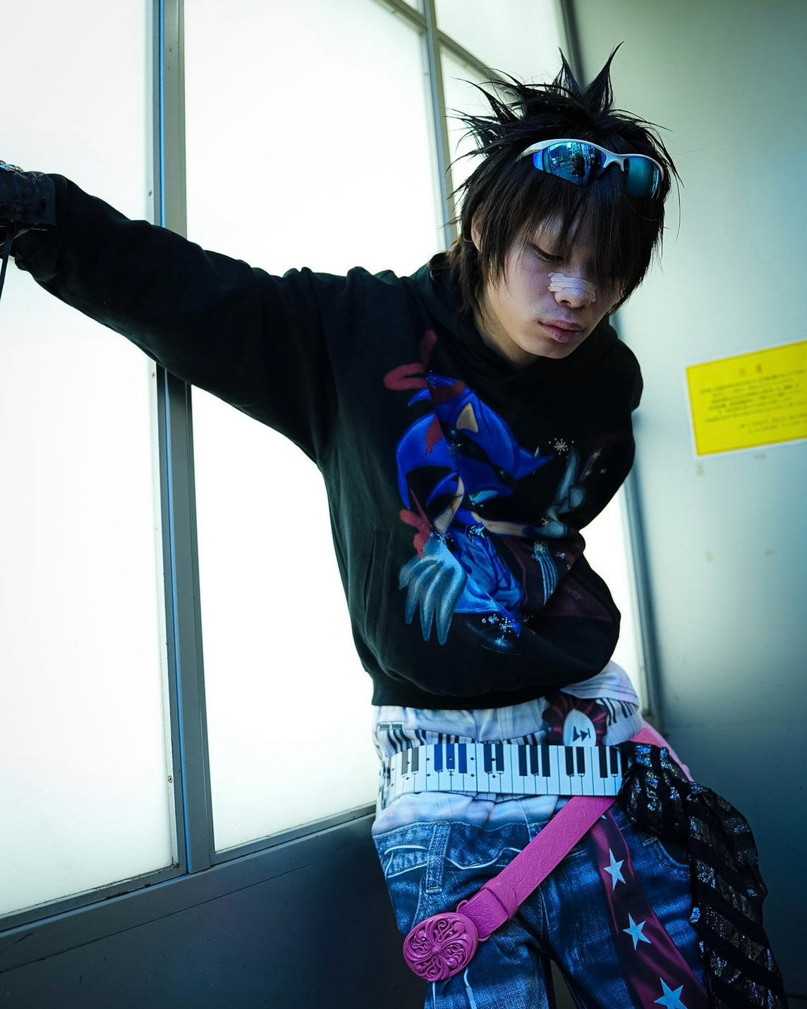 【DND4DES】Sonic Rhinestone Hoodie