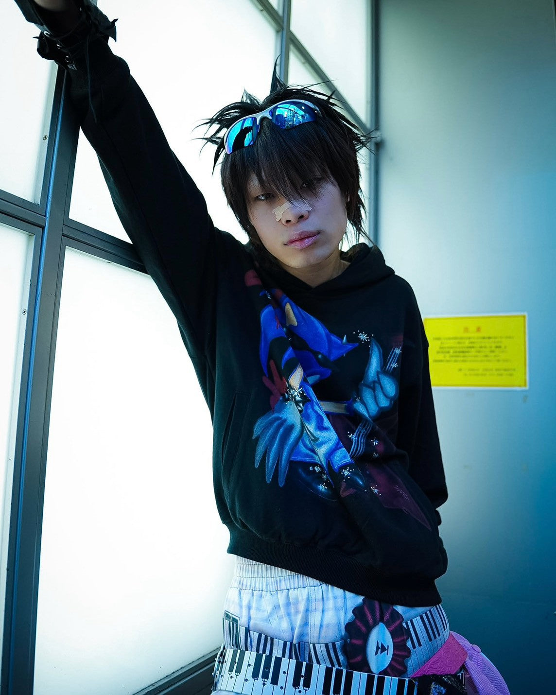 【DND4DES】Sonic Rhinestone Hoodie