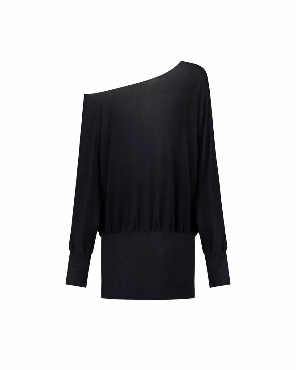 【ROCK CAKE】Relaxed One Shoulder Dress