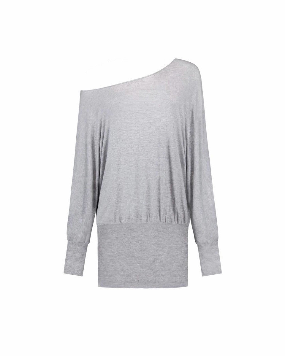 【ROCK CAKE】Relaxed One Shoulder Dress