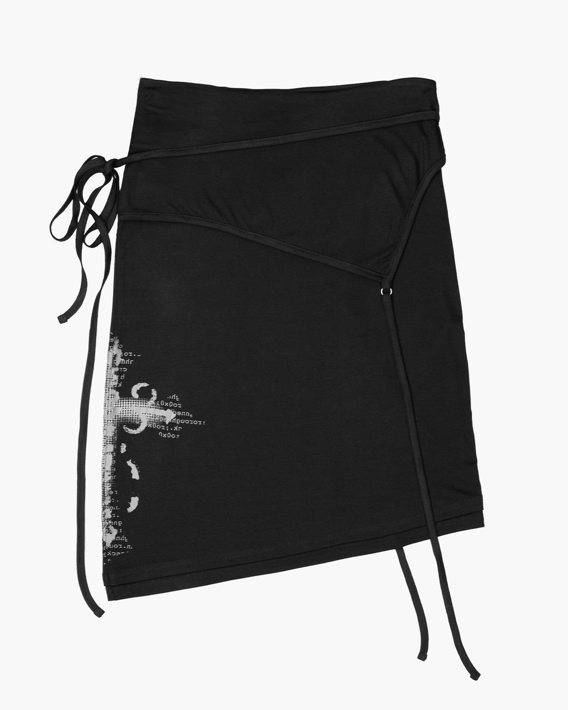 【ROUGHNECK】Asymmetric Panel Skirt