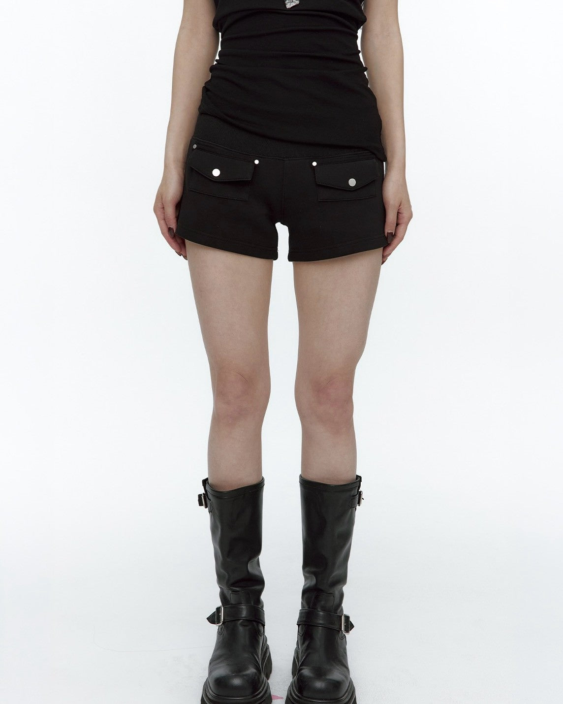 【ROUGHNECK】Flap Pocket Short Pants