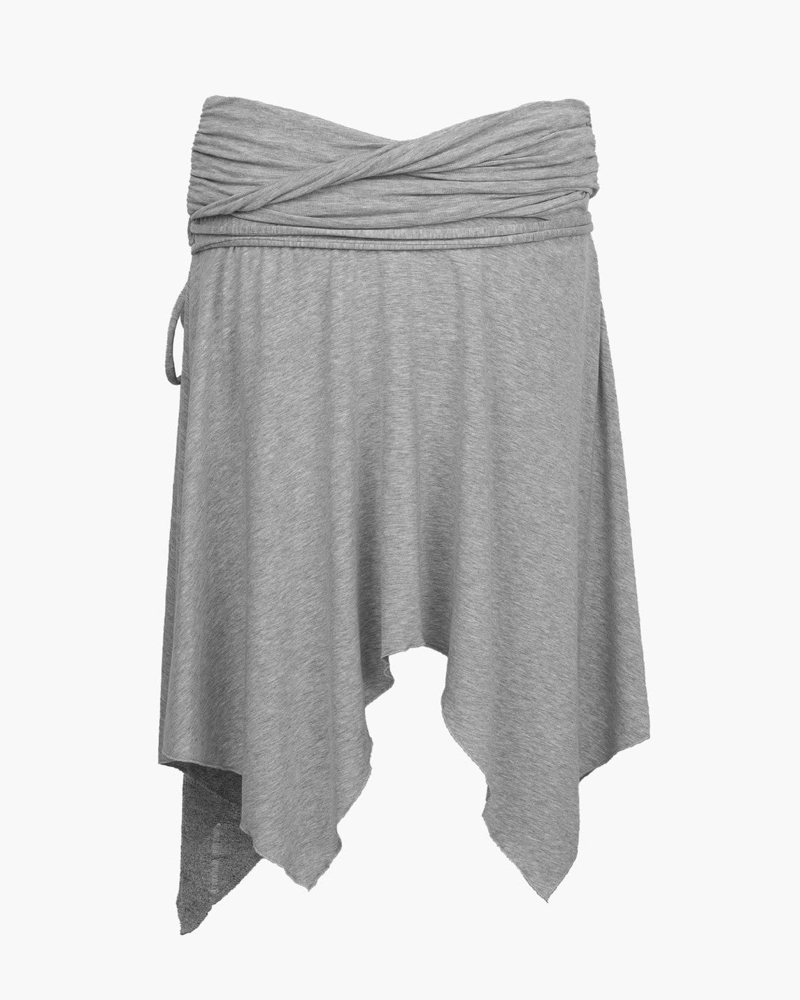 【ROUGHNECK】Knit Layer Drape Skirt