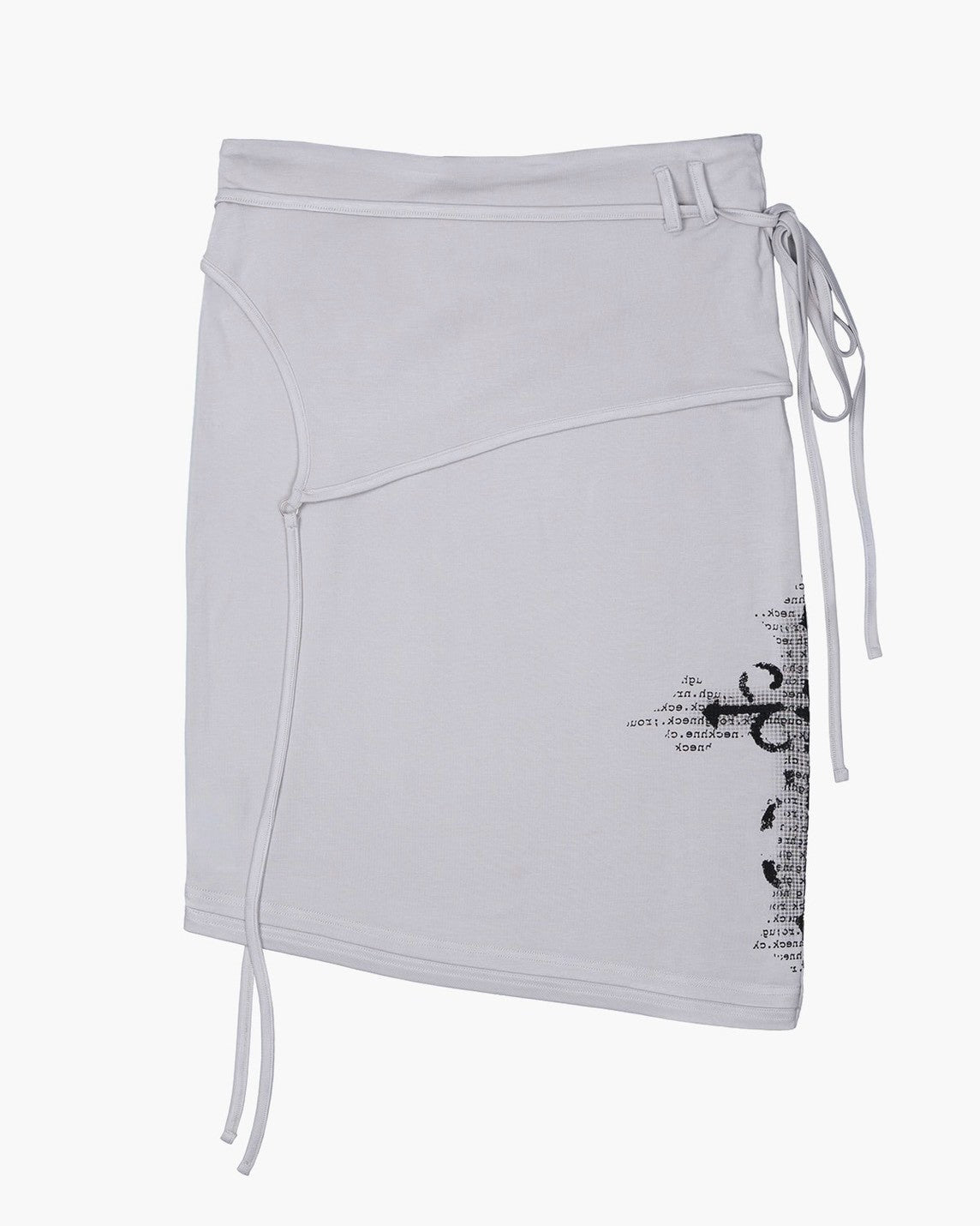 【ROUGHNECK】Asymmetric Panel Skirt