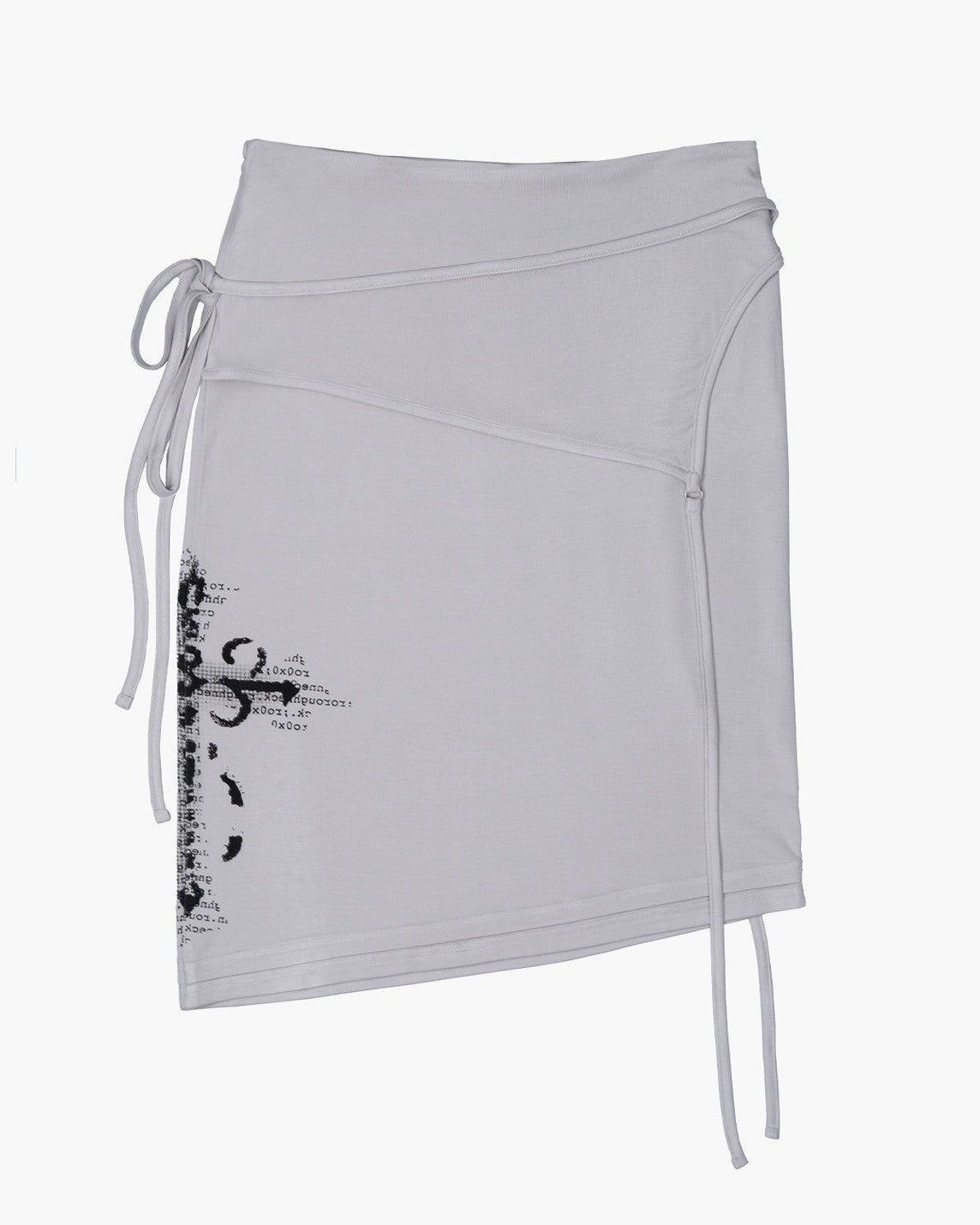 【ROUGHNECK】Asymmetric Panel Skirt
